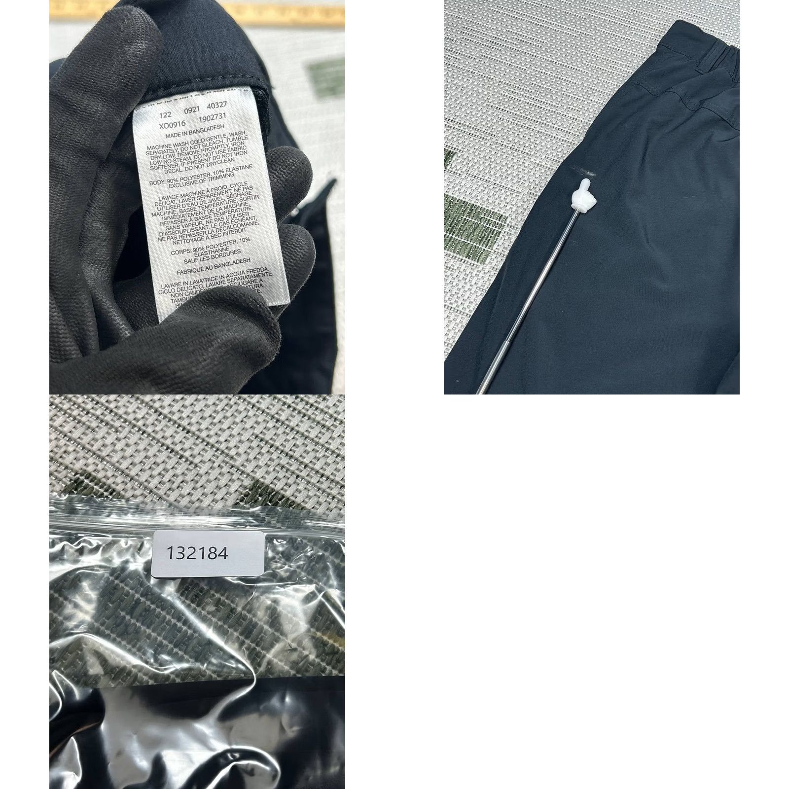 Vintage Columbia Shorts Mens 36 Black Cargo Stretch Mid Rise Zip Pockets Utility Hiking Size US 36 / EU 52 - 9 Thumbnail