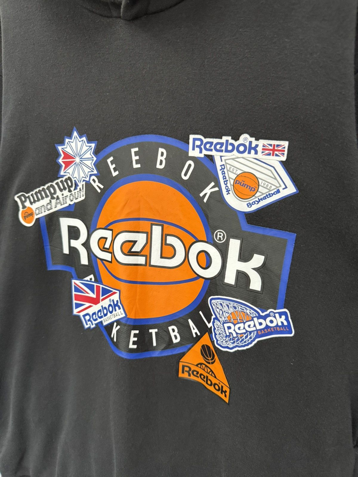 Reebok 🔥 Y2k Reebok streetwear hoodie - M Size US S / EU 44-46 / 1 - 4 Thumbnail