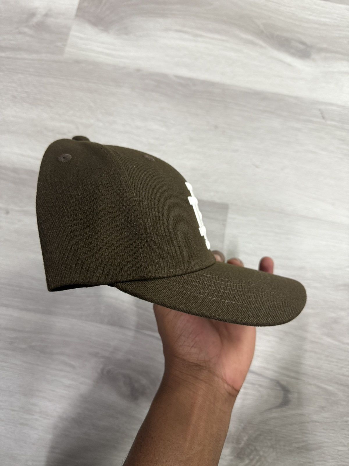 Eric Emanuel Eric Emanuel EE 6-Panel Structured Snapback Hat Brown Size ONE SIZE - 2 Thumbnail