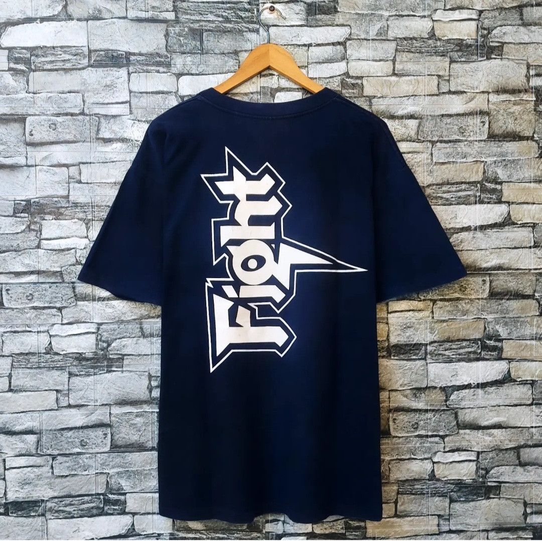 Band Tees Vintage 90s Fight Promo Tour Harcore Heavy Metal Tshirt Size US XL / EU 56 / 4 - 2 Thumbnail
