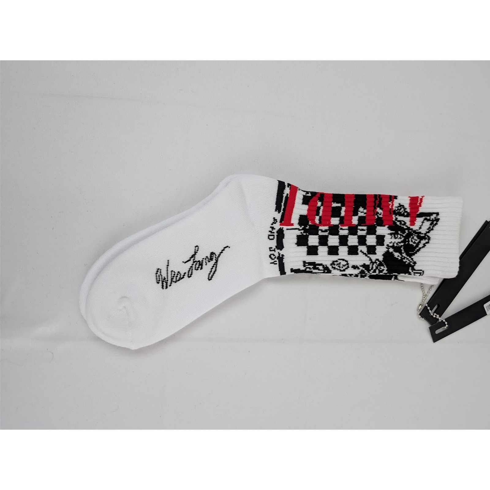 Amiri × Wes Lang o1rshd1 Q:2 / Size: 43-44 / Core Sketch Socks in White Size ONE SIZE - 4 Thumbnail