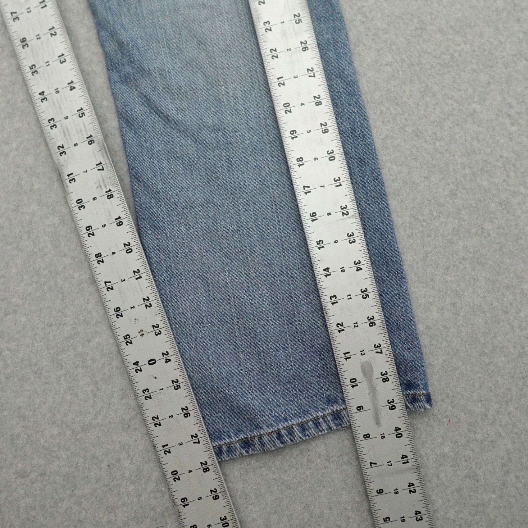 Ralph Lauren VINTAGE Ralph Lauren Jeans Womens 14 Bootcut Denim Light Blue 14 (14x28) Measurements in Pictures Womens Size 36" / US 14 / IT 50 - 6 Thumbnail