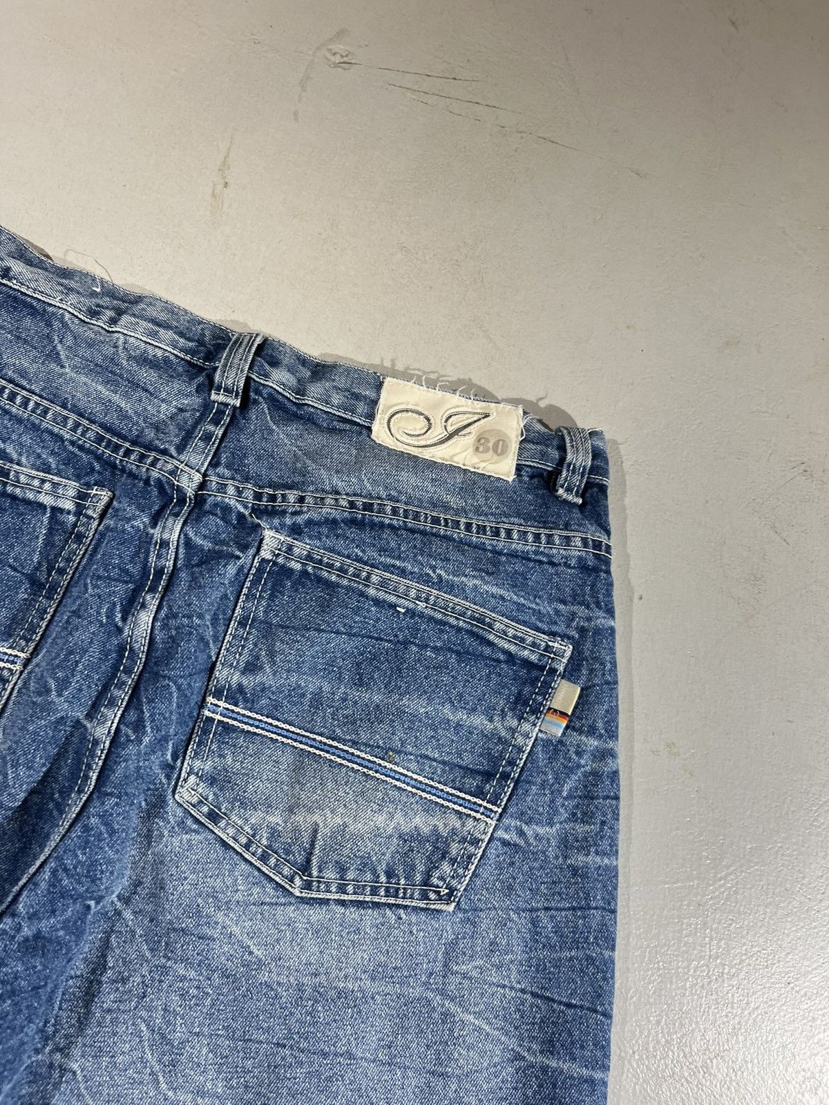 Indigo Indigo y2k baggy skater style jorts Size US 34 / EU 50 - 5 Thumbnail