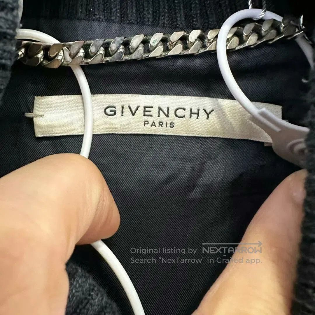 Givenchy givenchy leather bomber jacket with stars. Size US L / EU 52-54 / 3 - 3 Thumbnail