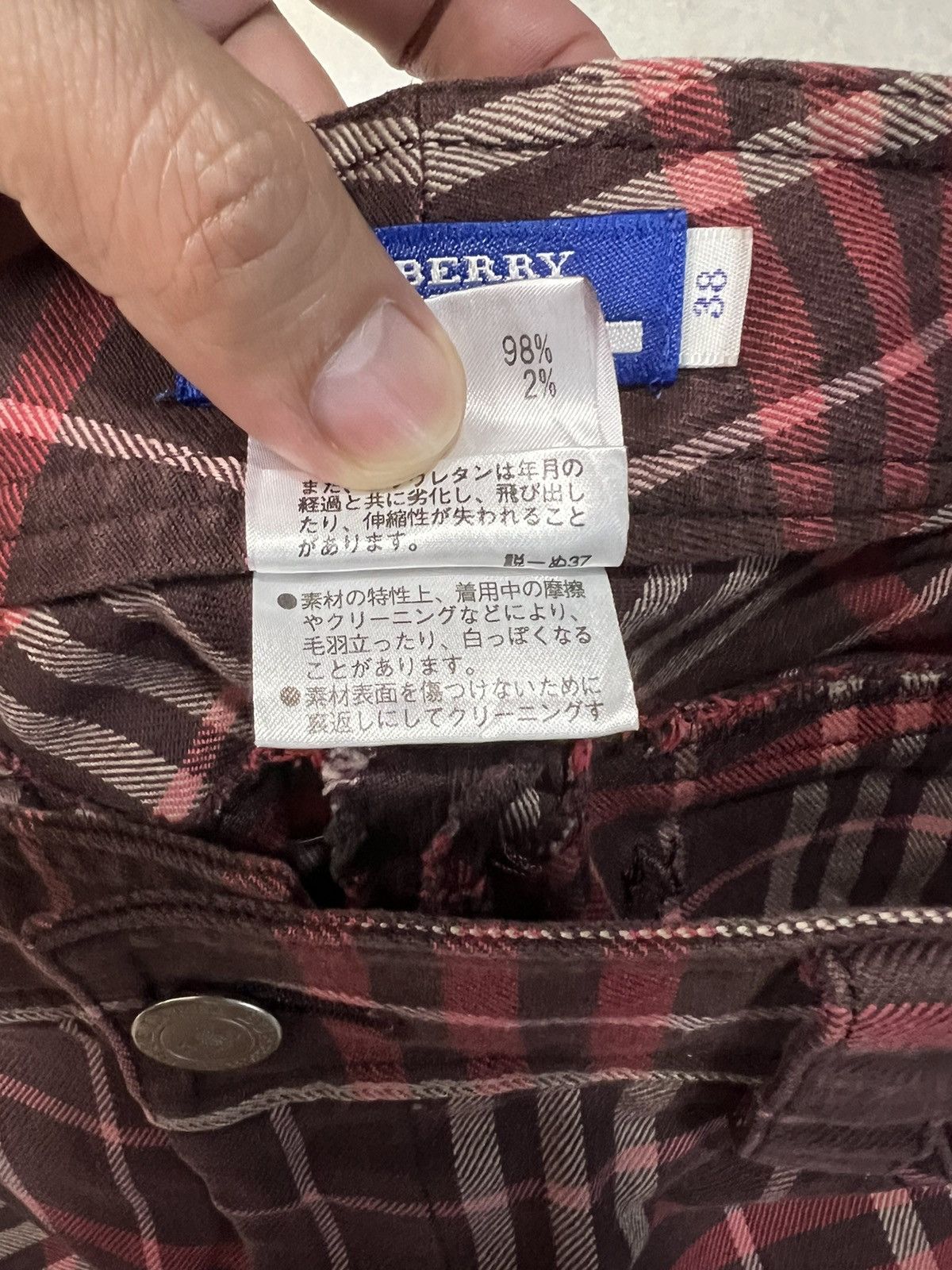 Burberry × Burberry Prorsum × Designer BURBERRY LONDON BLUE LABEL PANTS Size 28" / US 6 / IT 42 - 13 Thumbnail