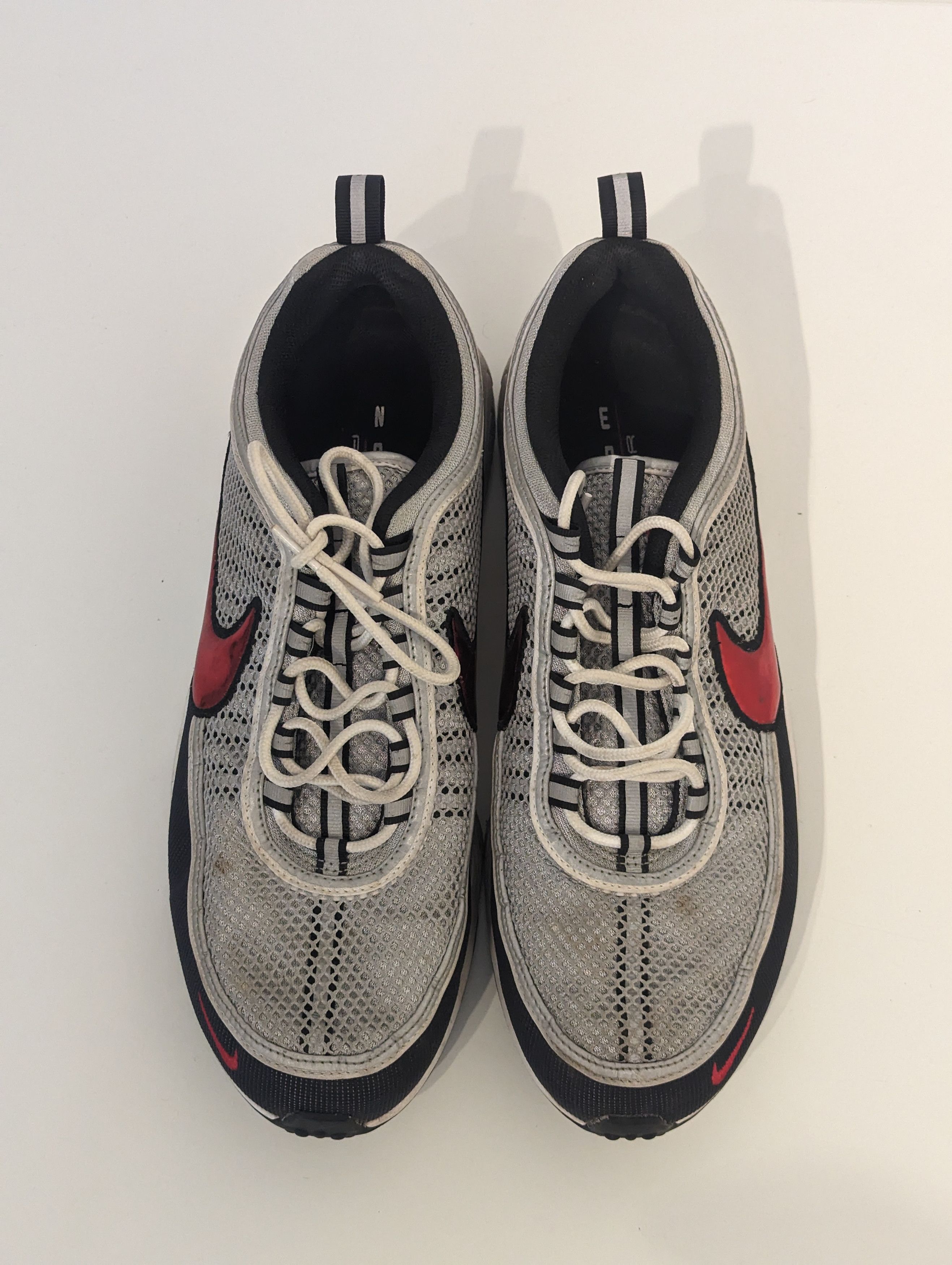 Nike Nike Air Zoom Spiridon OG 'Black Sport Red' 2016 Size US 12 / EU 45 - 1 Thumbnail