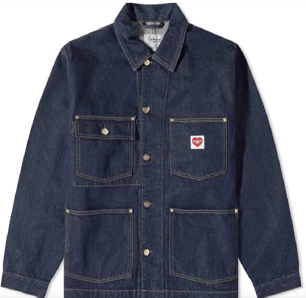 Carhartt WIP double front washed distressed oversized jean