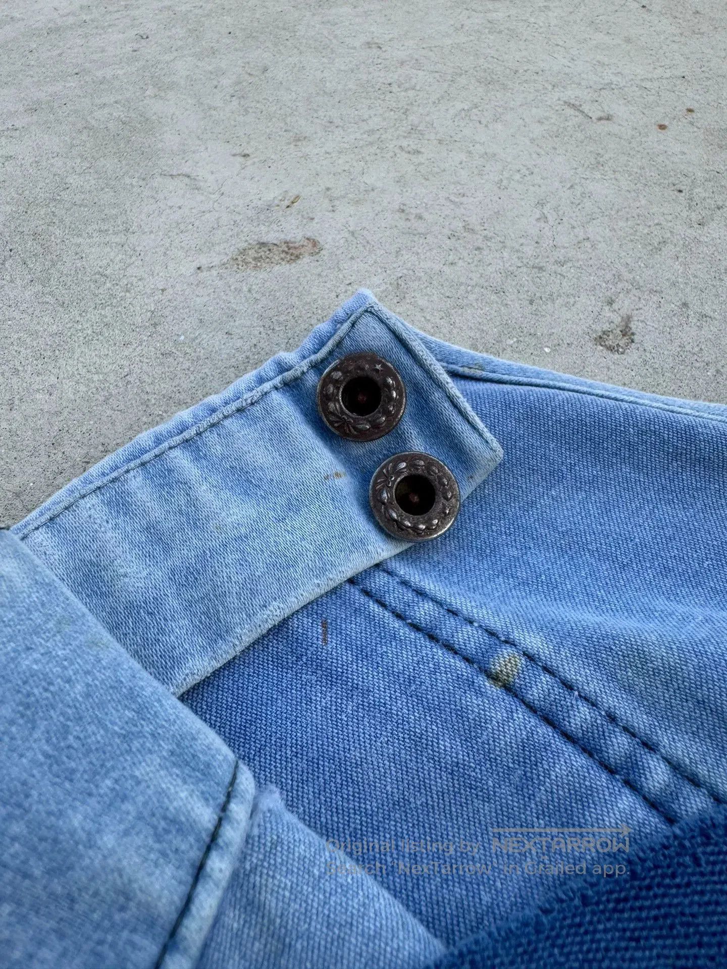 Vintage Vintage 50s French Moleskin Work Pants. Size US 32 / EU 48 - 9 Thumbnail