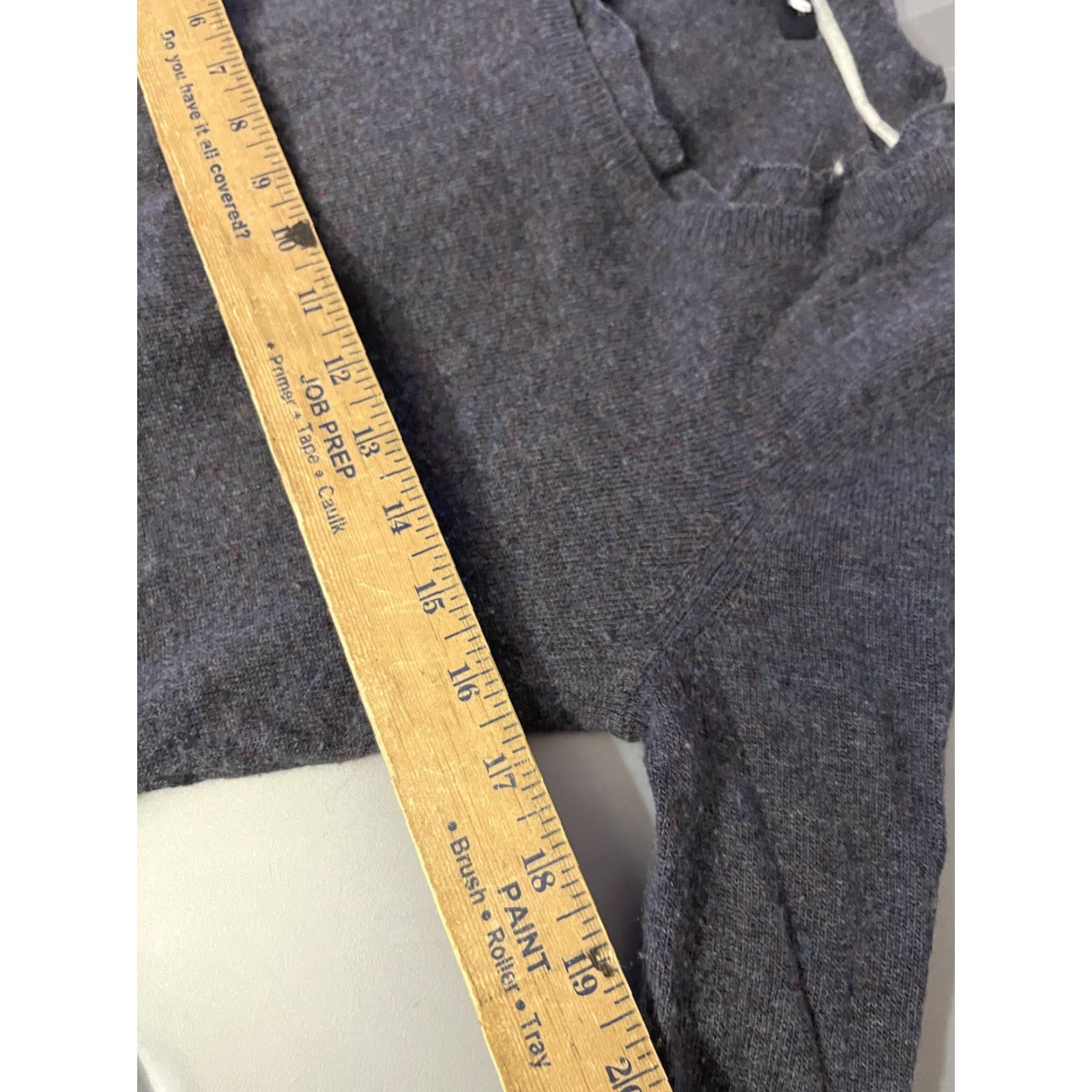 Banana Republic Banana Republic Women's Size S Pullover Sweater Italian Yarn Knit Gray Long Slee Size S / US 4 / IT 40 - 5 Thumbnail