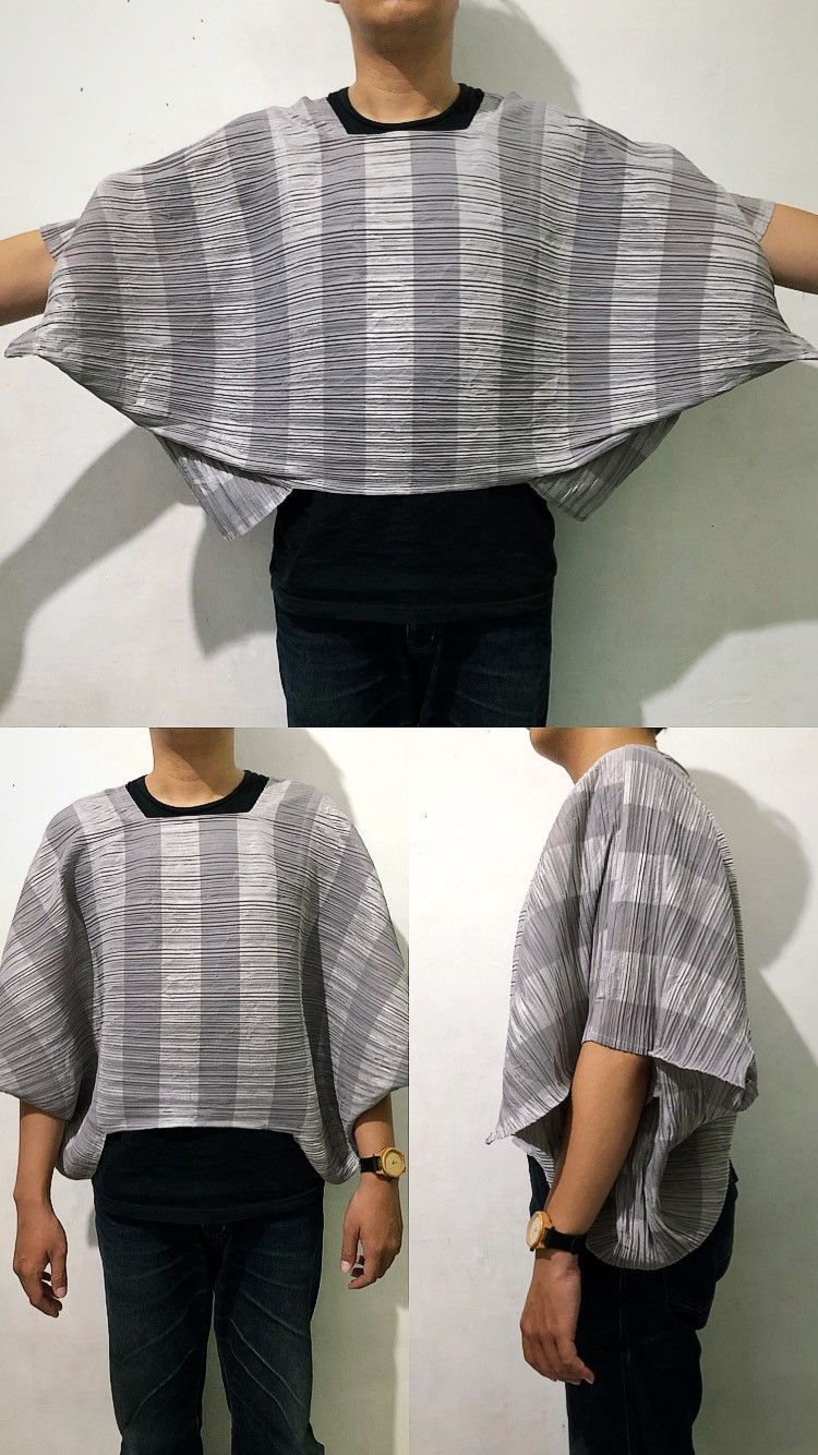 Issey Miyake Issey Miyake Draped Cocoon Women Tops Size M / US 6-8 / IT 42-44 - 1 Thumbnail