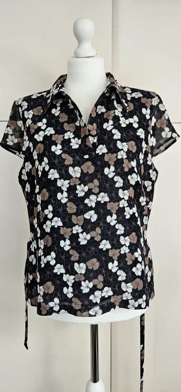Laura Ashley Rare Vintage Laura Ashley floral blouse. Size L / US 10 / IT 46 - 2 Thumbnail
