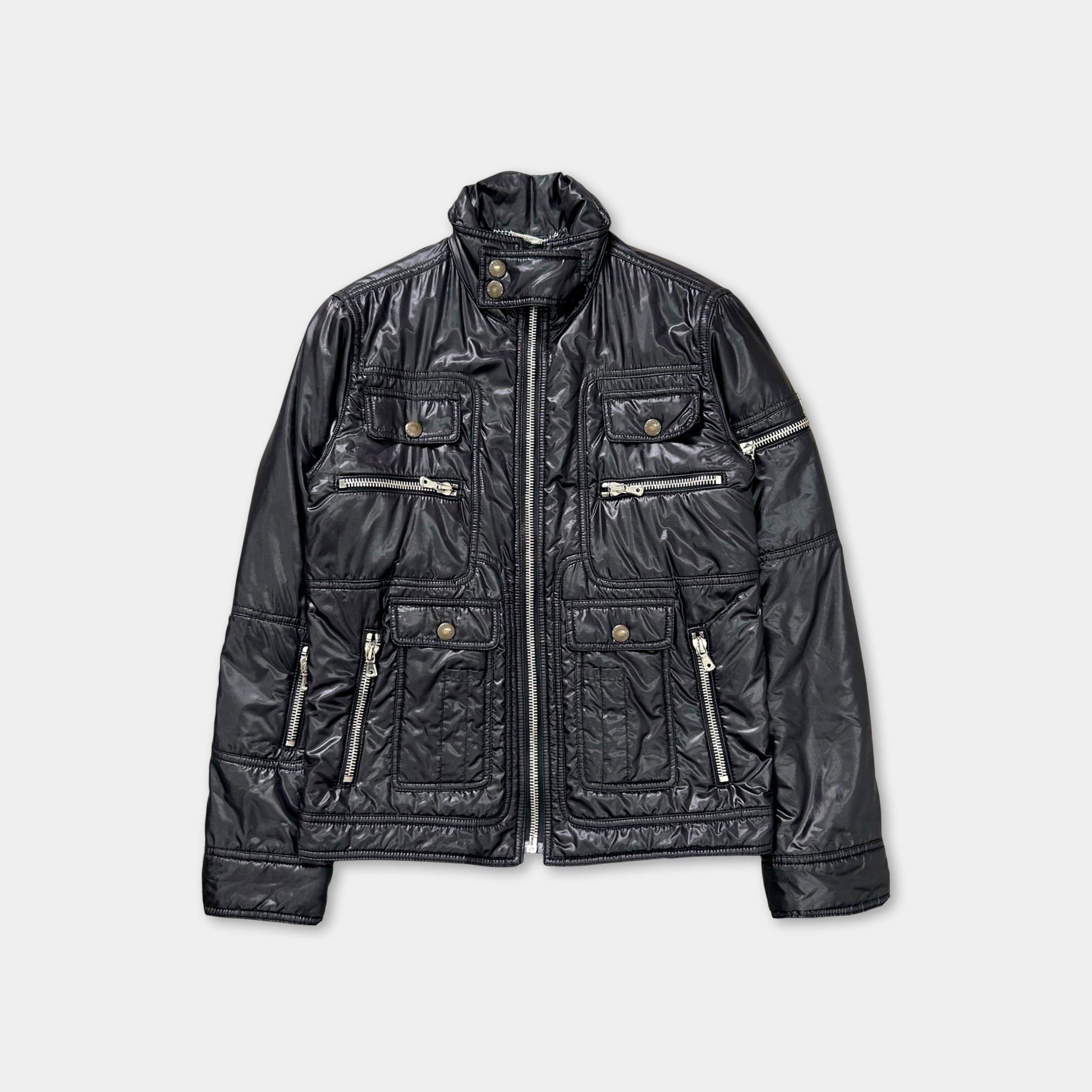 Dolce & Gabbana D&G 2000s Multi-Pocket Cargo Nylon Padded Security
