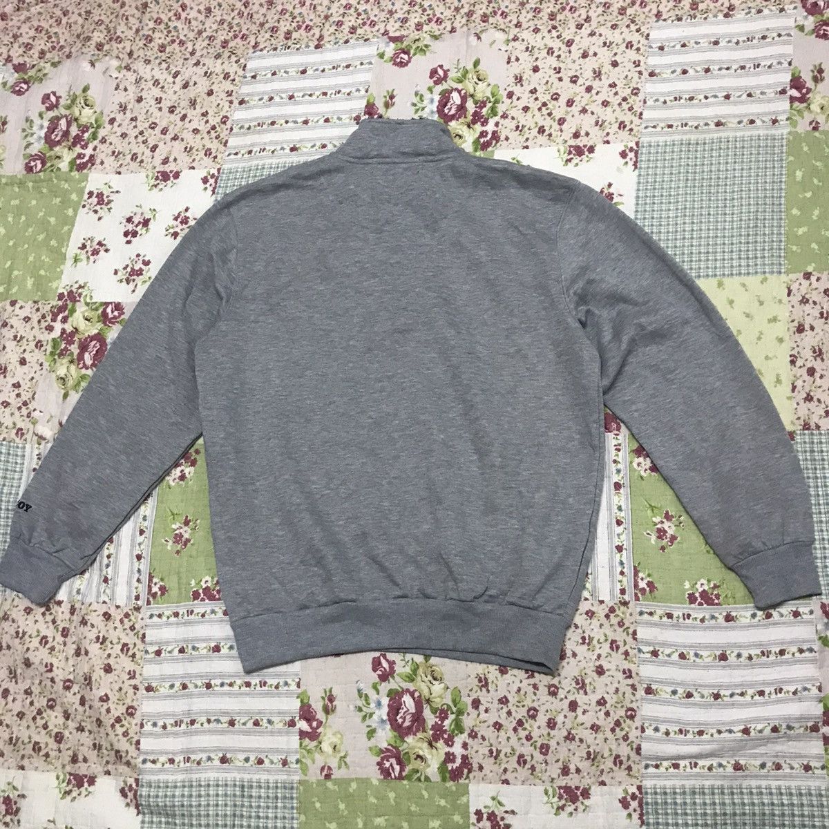 Japanese Brand × Playboy PLAYBOY Half Zipper Sweater Fleece Collar Size US M / EU 48-50 / 2 - 6 Thumbnail
