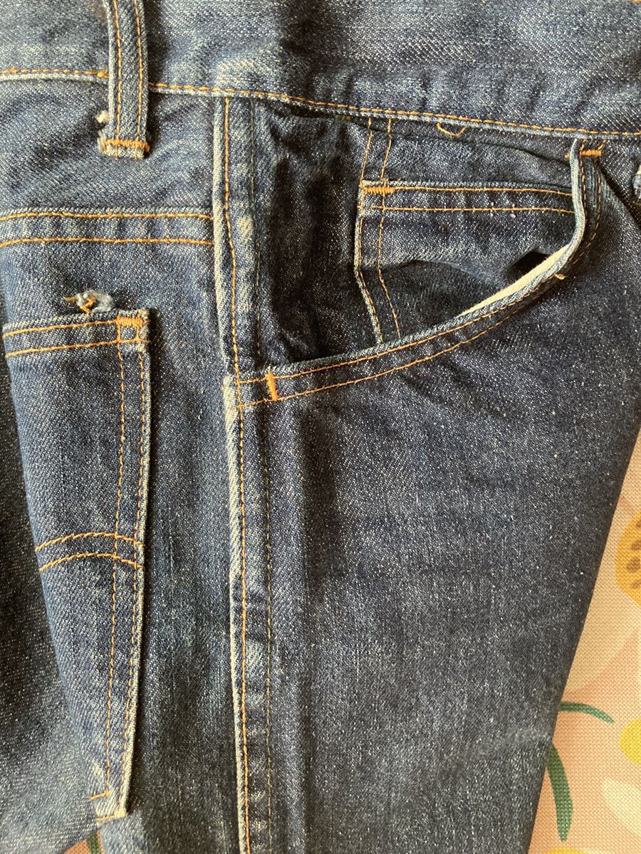 Levi's NOT A REPRODUCTION! True vintage Levi’s 606 Big E orange tab Size 24" / US 00 / IT 34 - 5 Thumbnail