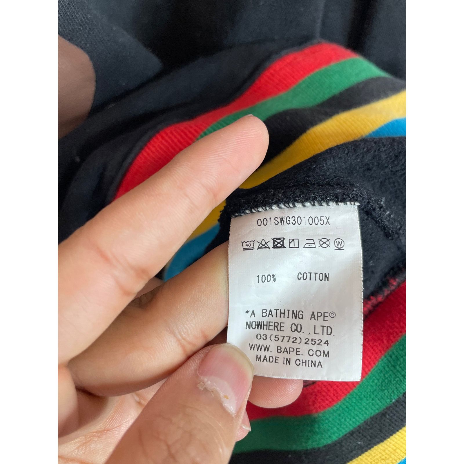 Bape BAPE ABA Sweatsuit Black Multi Used Top (L) Bottom (XL) Size US L / EU 52-54 / 3 - 4 Thumbnail