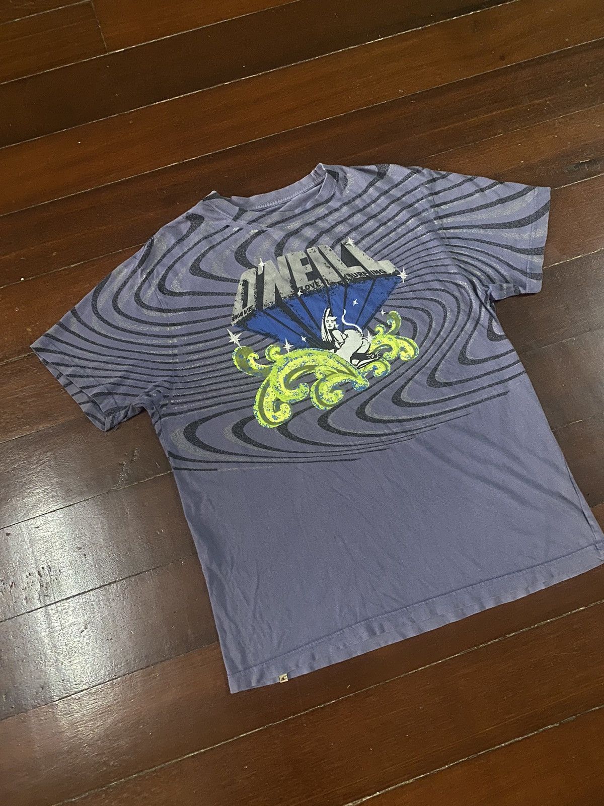 O'Neill × Vans O’neill wave love surfing sexy girl design Y2K Retro Tee Size US M / EU 48-50 / 2 - 2 Thumbnail