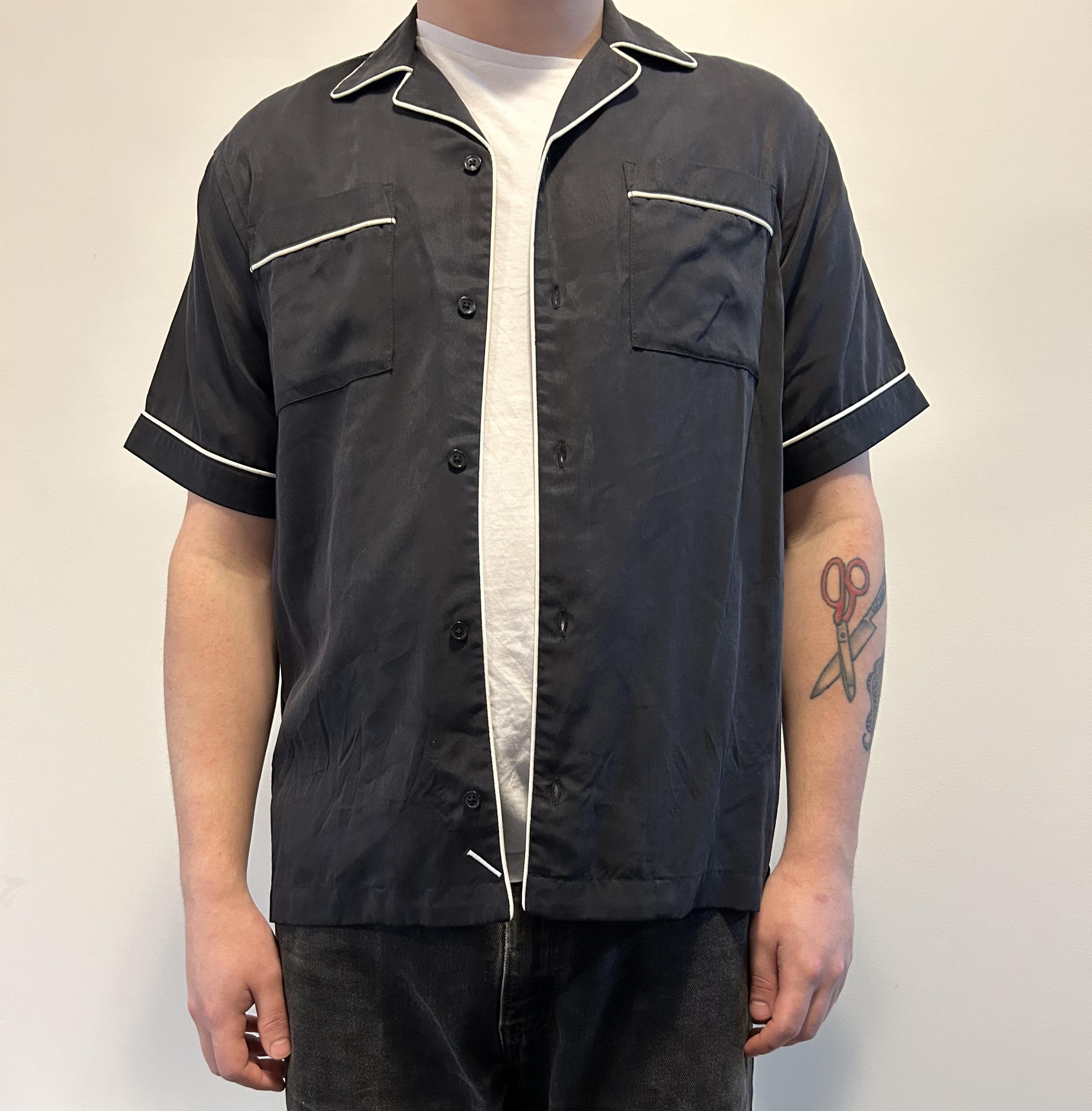Saturdays NYC Black pajama shirt Size US M / EU 48-50 / 2 - 2 Thumbnail