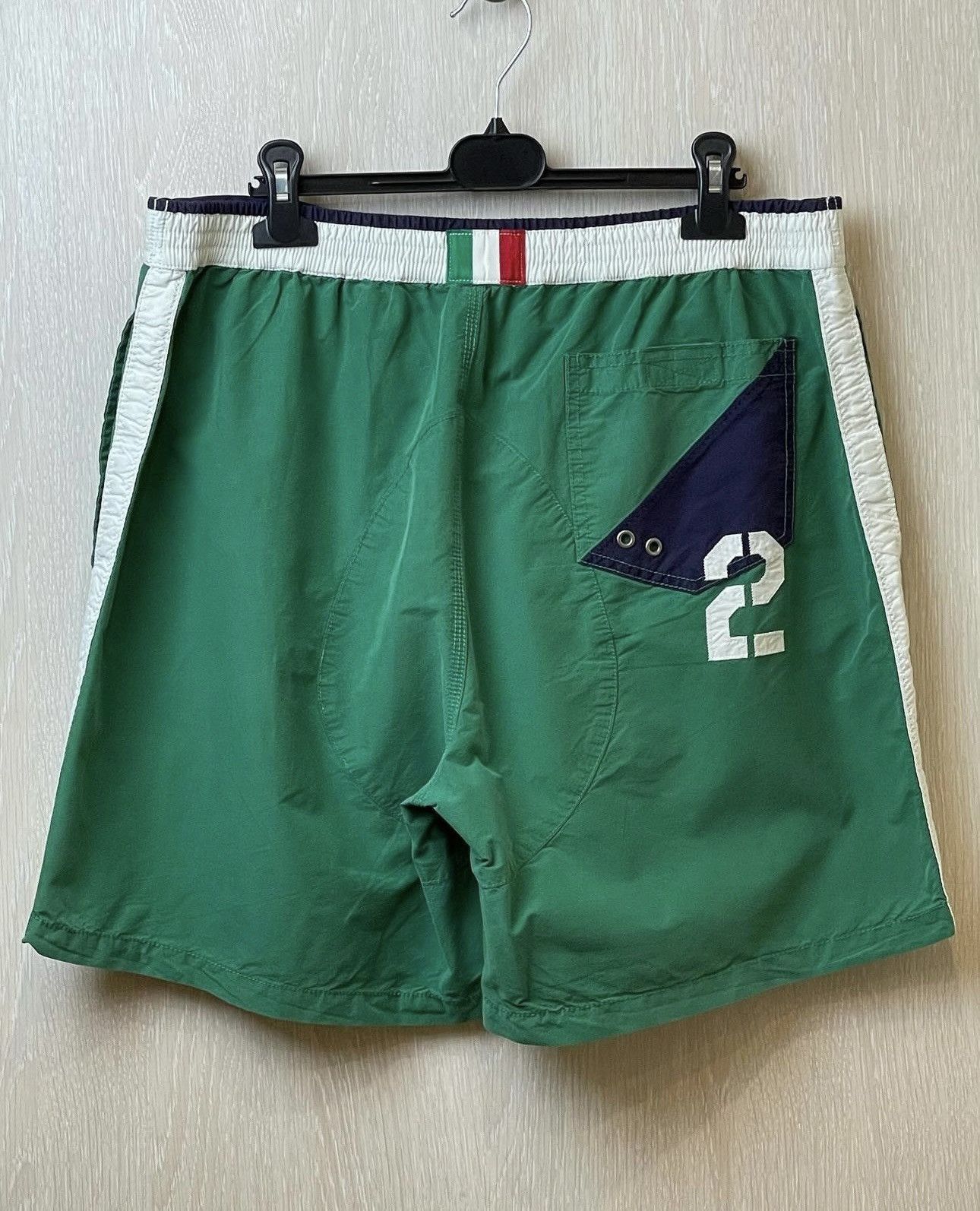 Polo Ralph Lauren × Ralph Lauren × Vintage Vintage green Italy Polo Ralph Lauren shorts big logo rare L Size US 34 / EU 50 - 2 Thumbnail