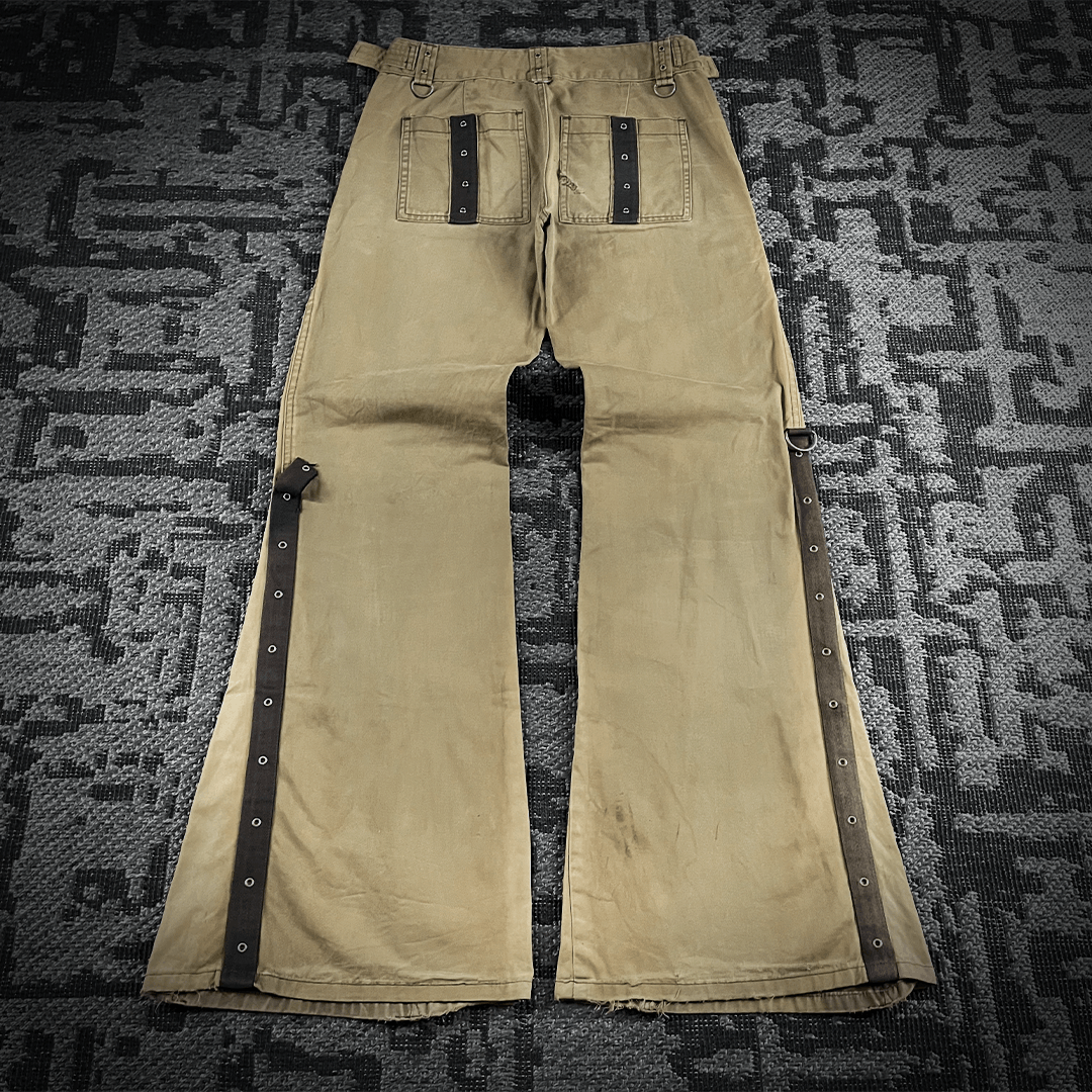 Tripp NYC Tripp NYC Multizip Flared Pants Size US 28 / EU 44 - 7 Thumbnail