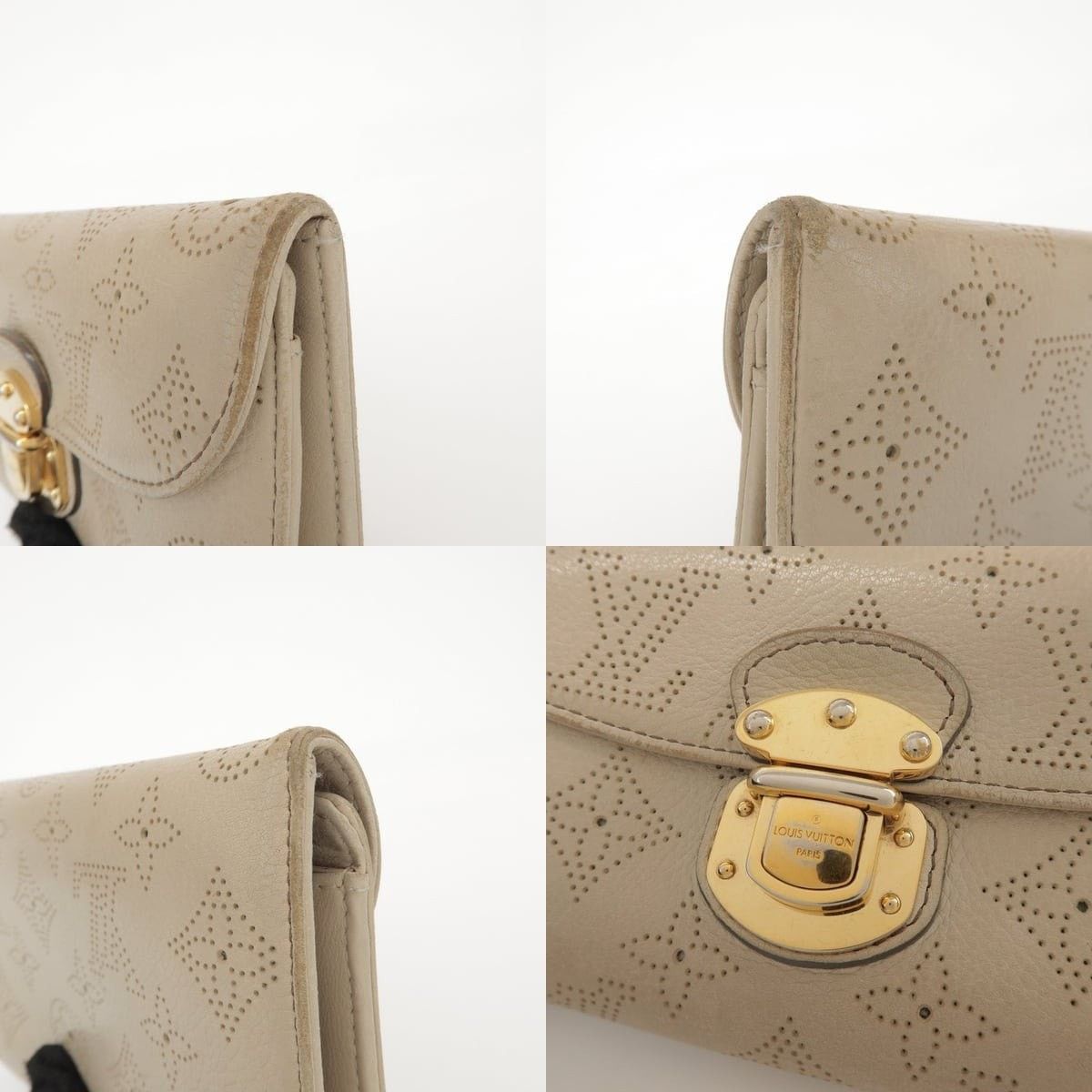 Louis Vuitton Louis Vuitton Mahina Portefeuille Amelia Wallet Calfskin Size ONE SIZE - 5 Thumbnail