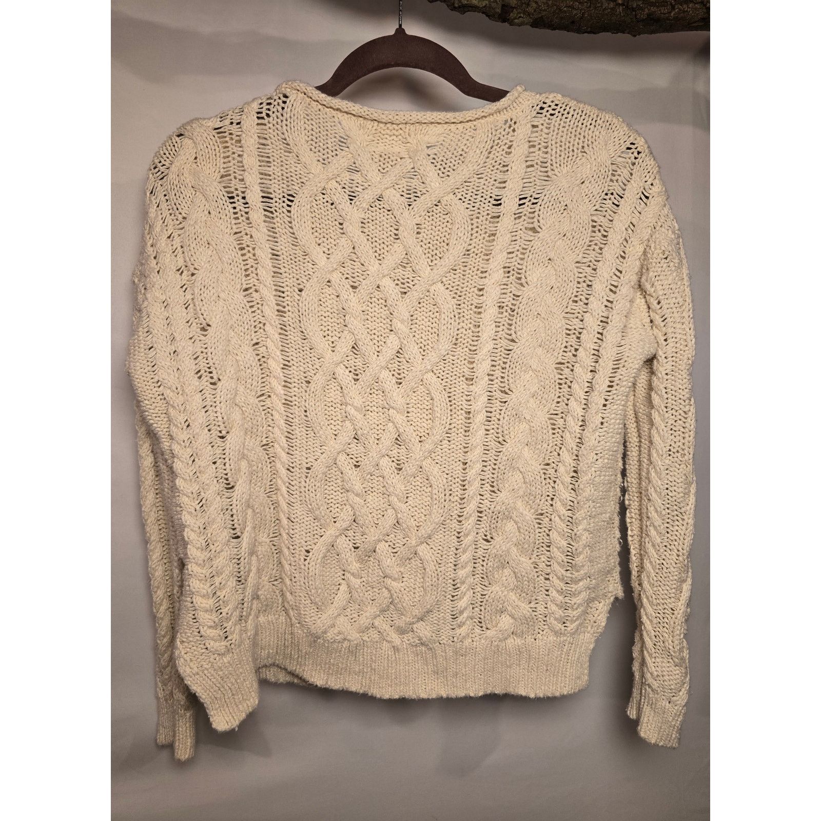 Denim & Supply Ralph Lauren Denim & Supply Ralph Lauren Cable Knit Sweater Size Small Size S / US 4 / IT 40 - 1 Thumbnail
