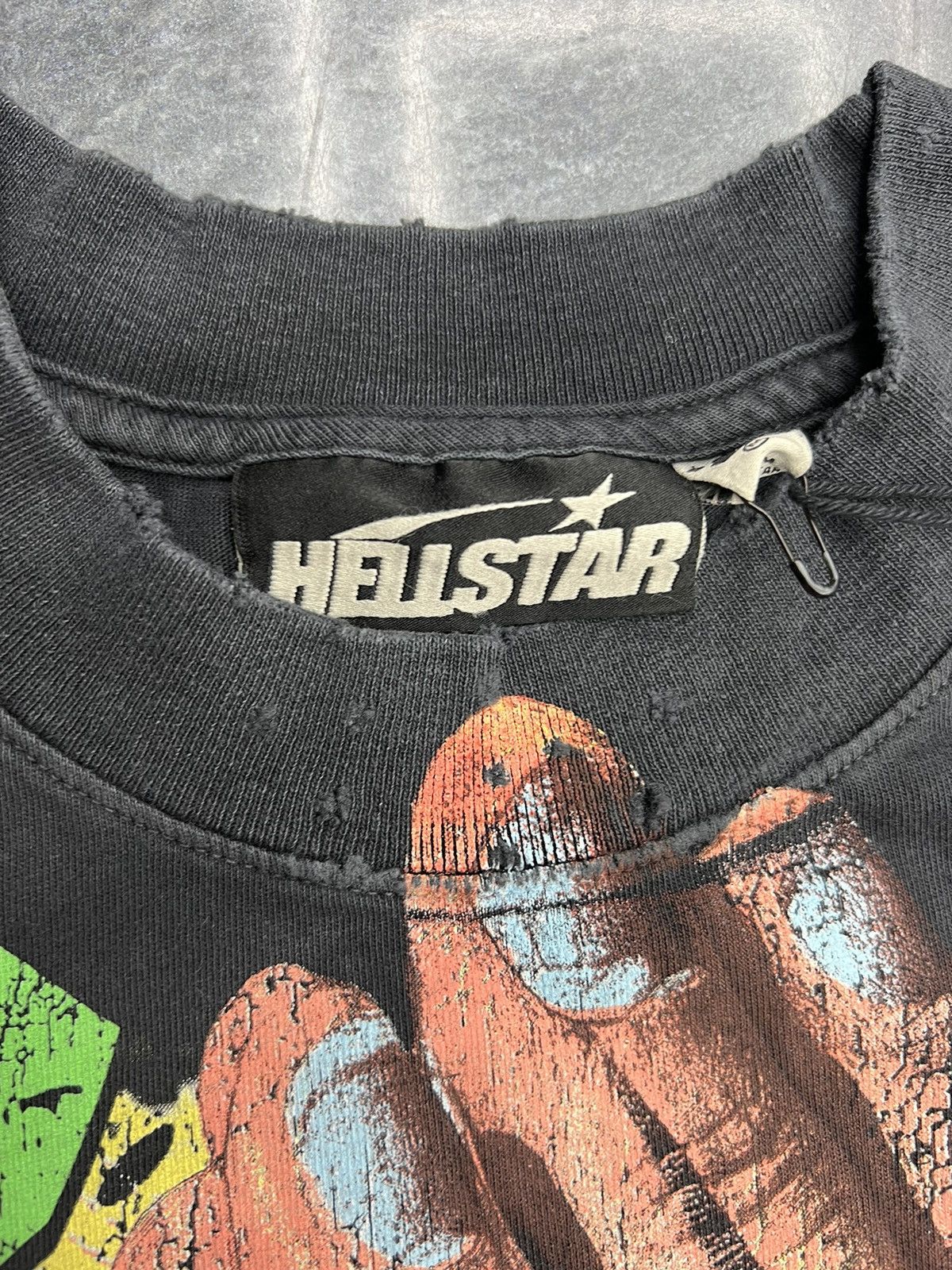 HELLSTAR Hellstar Worship Hands Sleeveless T-Shirt Size US M / EU 48-50 / 2 - 3 Thumbnail