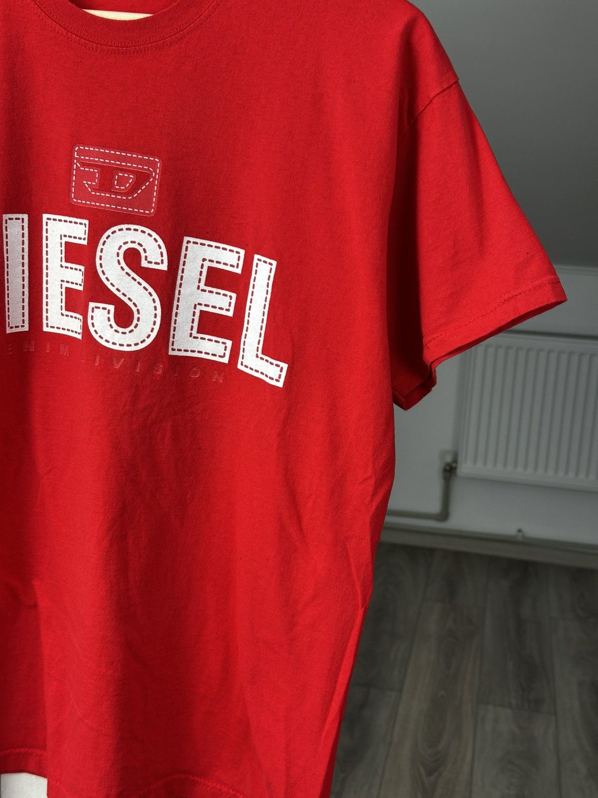 Diesel Diesel Y2K Logo Big Red Tee International Size US M / EU 48-50 / 2 - 3 Thumbnail