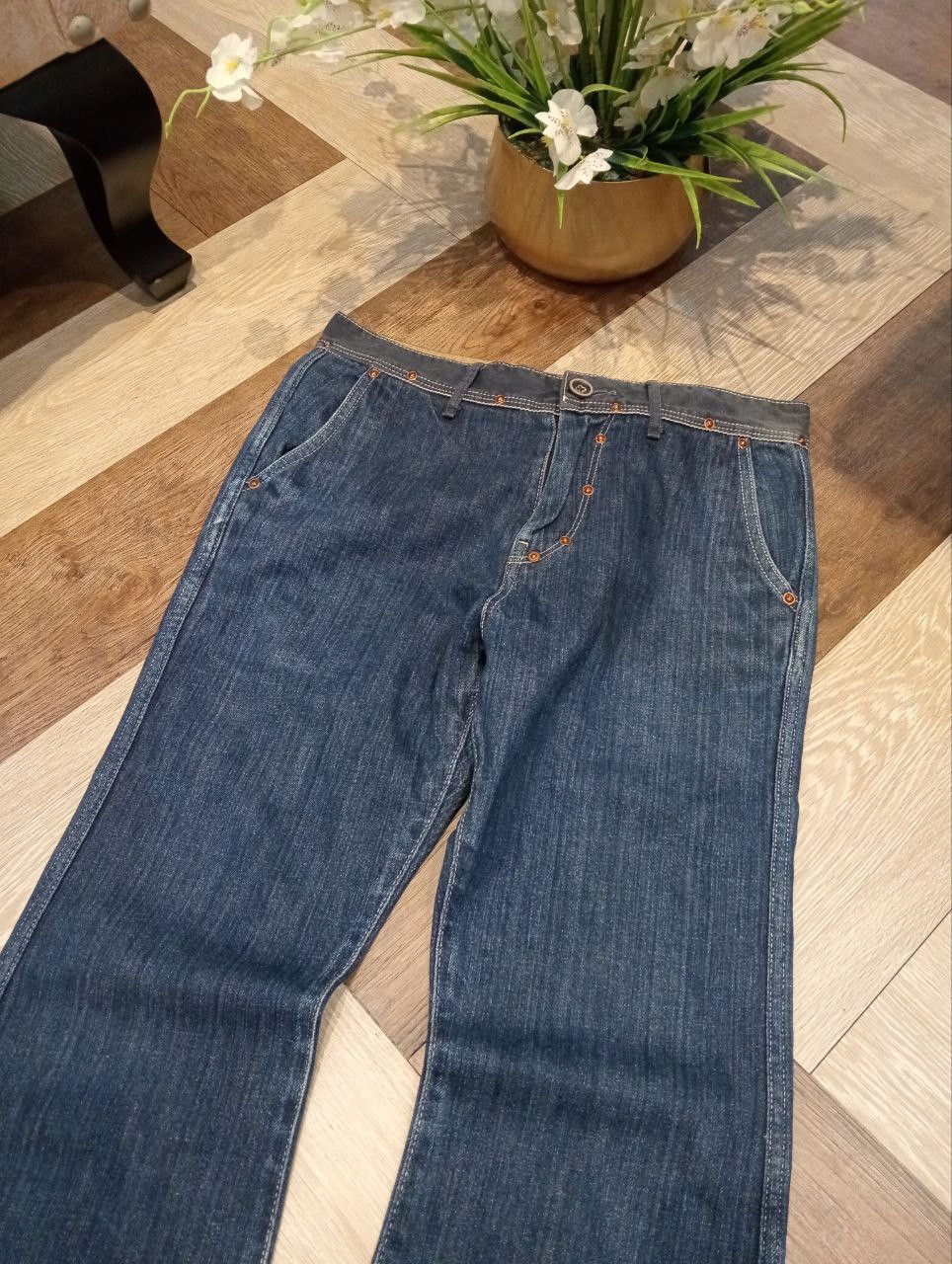 Kapital KAPITAL X KIRO HIRATA HIP BAG FLARED DENIM PANTS Size US 30 / EU 46 - 4 Thumbnail
