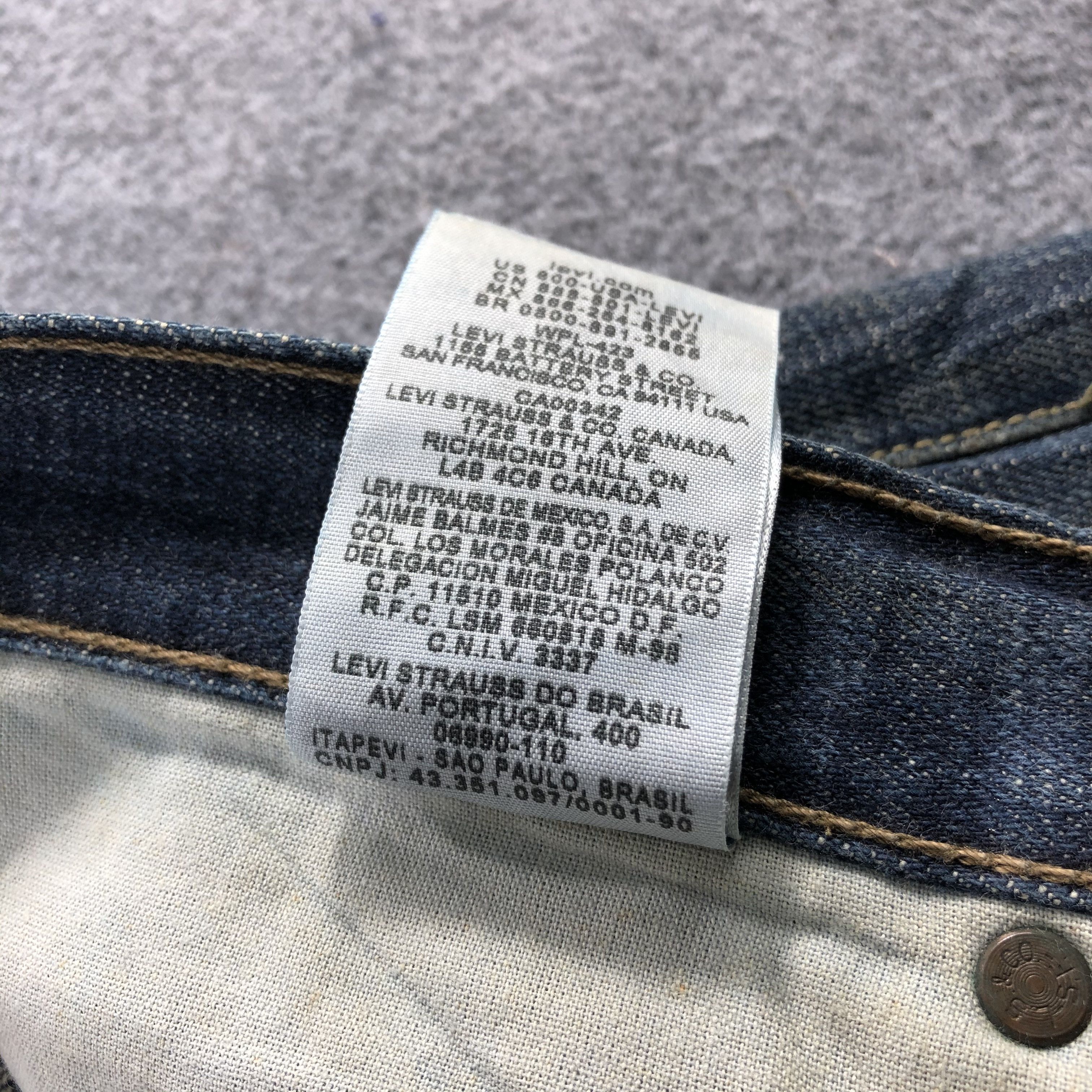 Levi's Vintage Levis 501 Jeans-J1174 Size US 44 / EU 60 - 13 Thumbnail