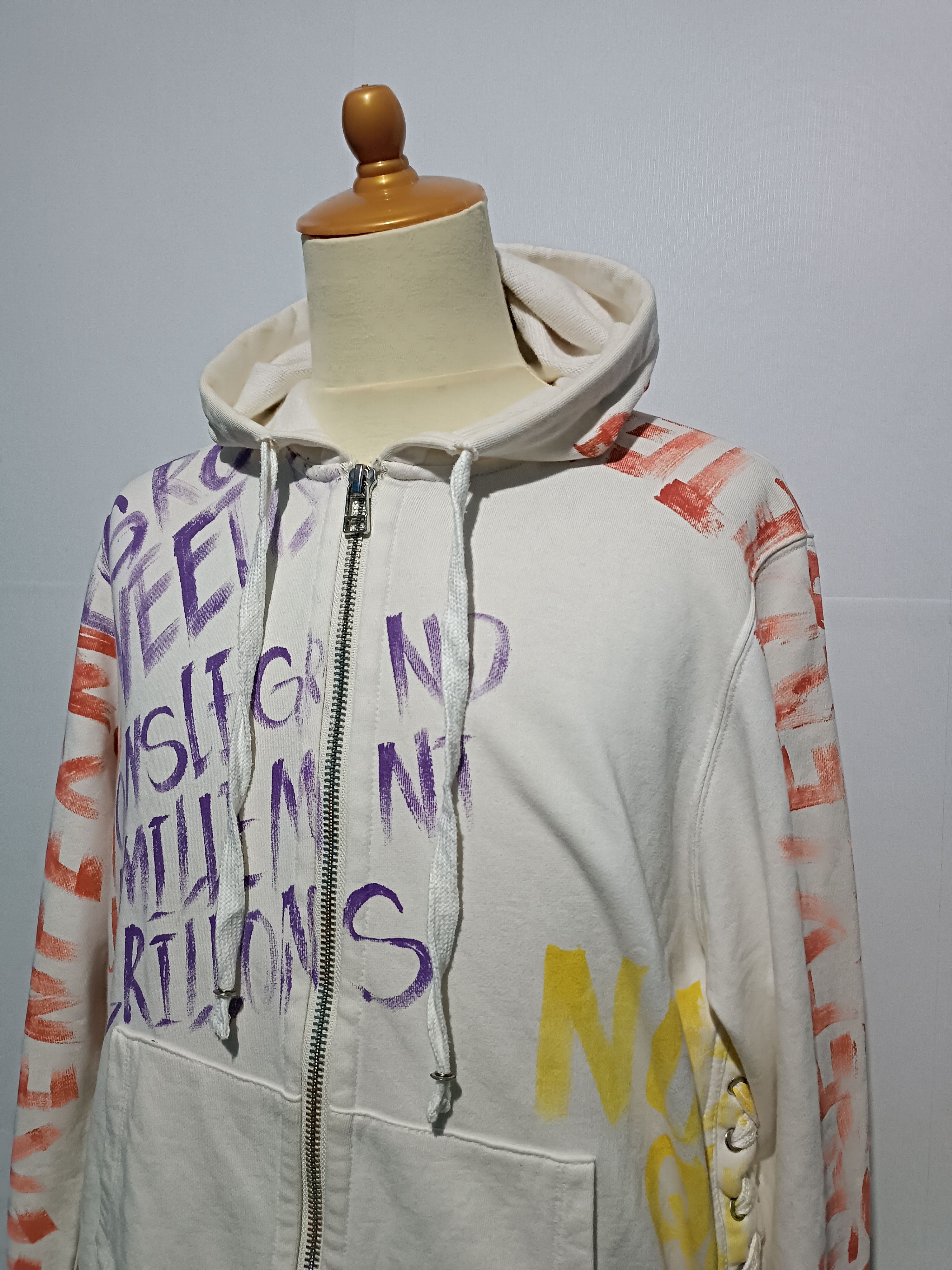 Faith Connexion Faith Connexion Hoodie Sweatshirt Multicolour Graffiti Size US M / EU 48-50 / 2 - 2 Thumbnail