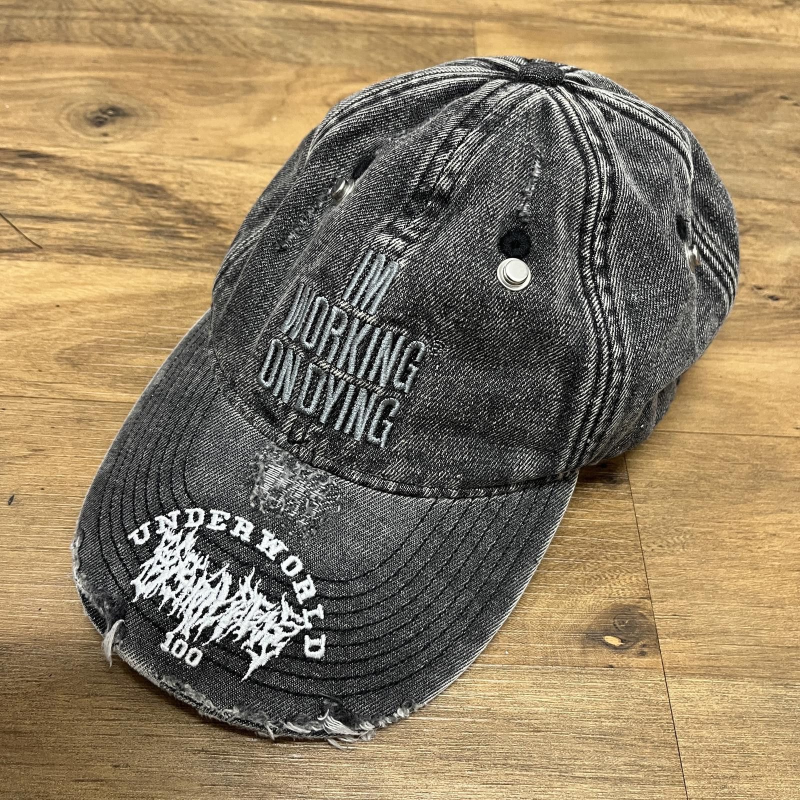Reckless Scholars Reckless Scholars x Working On Dying Cap Size ONE SIZE - 2 Thumbnail