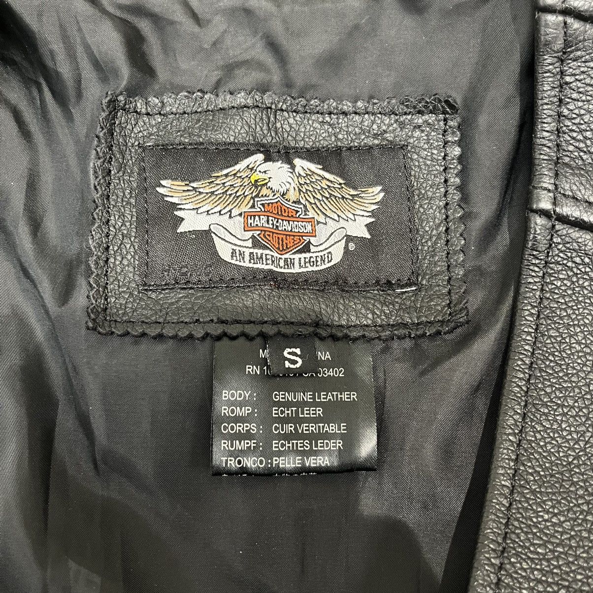 Harley Davidson Harley Davidson Leather Vest Black Size US S / EU 44-46 / 1 - 5 Thumbnail
