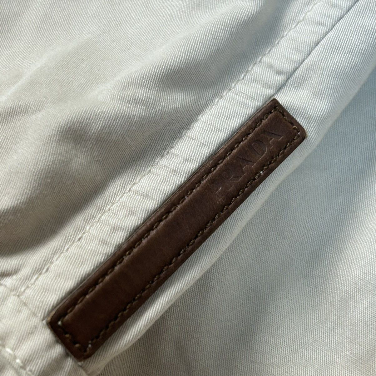 Prada Vintage Jacket Prada Beige Men Denim Jeans Size US M / EU 48-50 / 2 - 12 Thumbnail