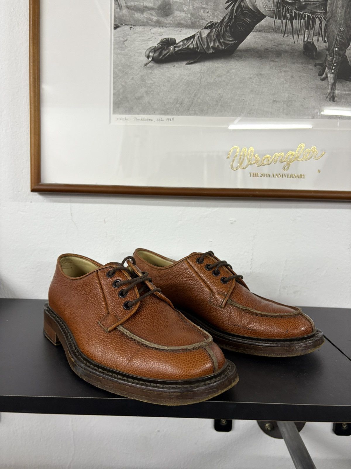 Tricker's Hawkins inspired by Tricker heath moc toe derby 6.5 UK Size US 7.5 / EU 40-41 - 7 Thumbnail