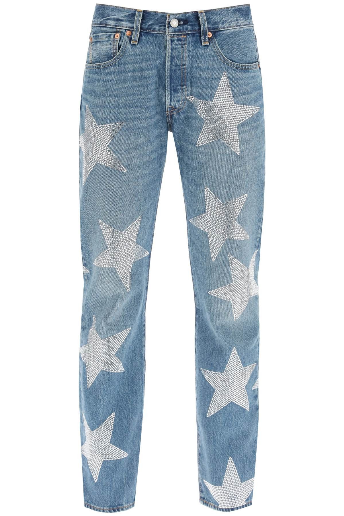 image of 'rhinestone Star' Jeans X Levis in Blue, Women's (Size 26)