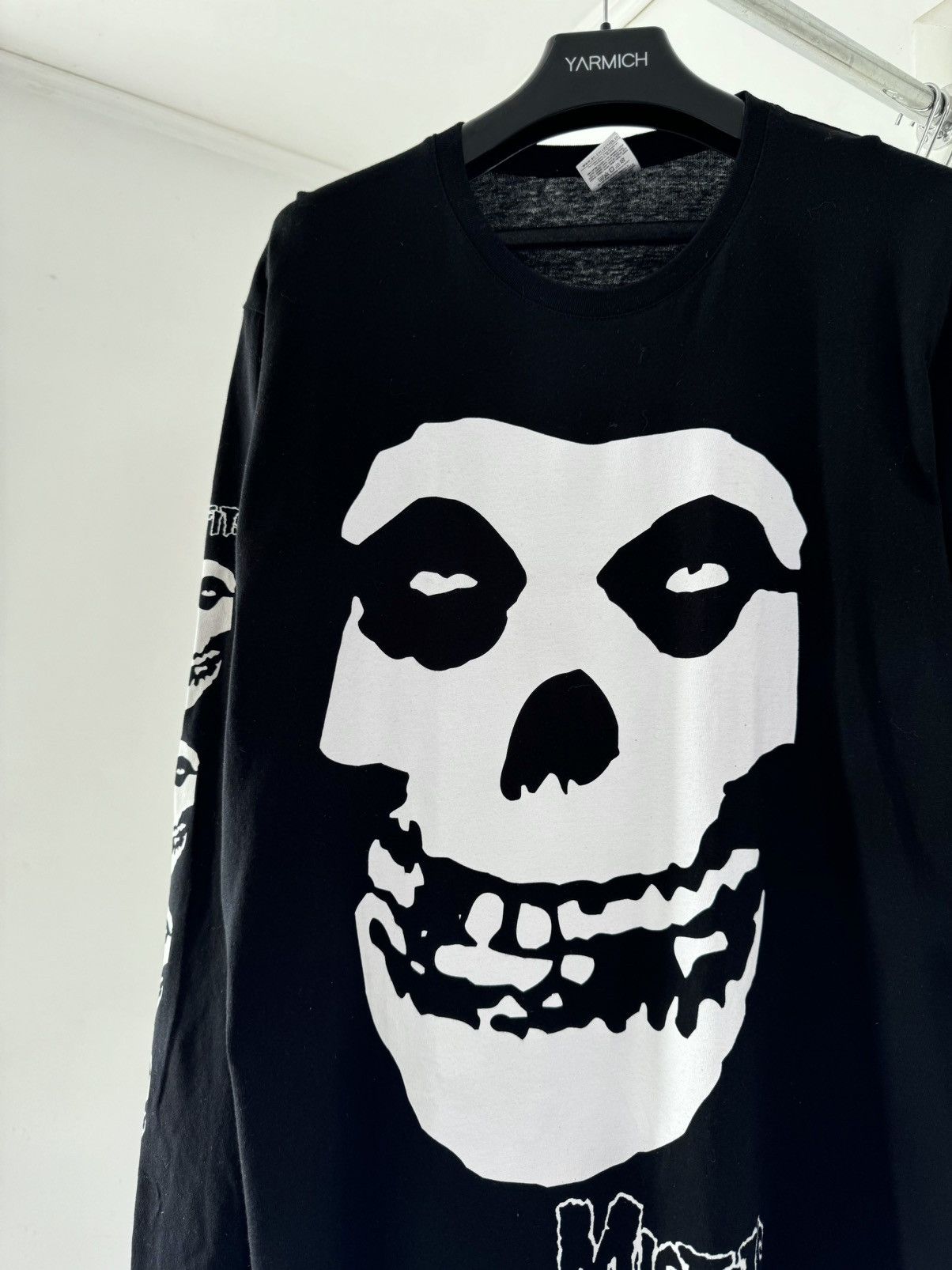 Band Tees Misfits Y2K Faced Longsleeve Tee Size US XL / EU 56 / 4 - 1 Thumbnail