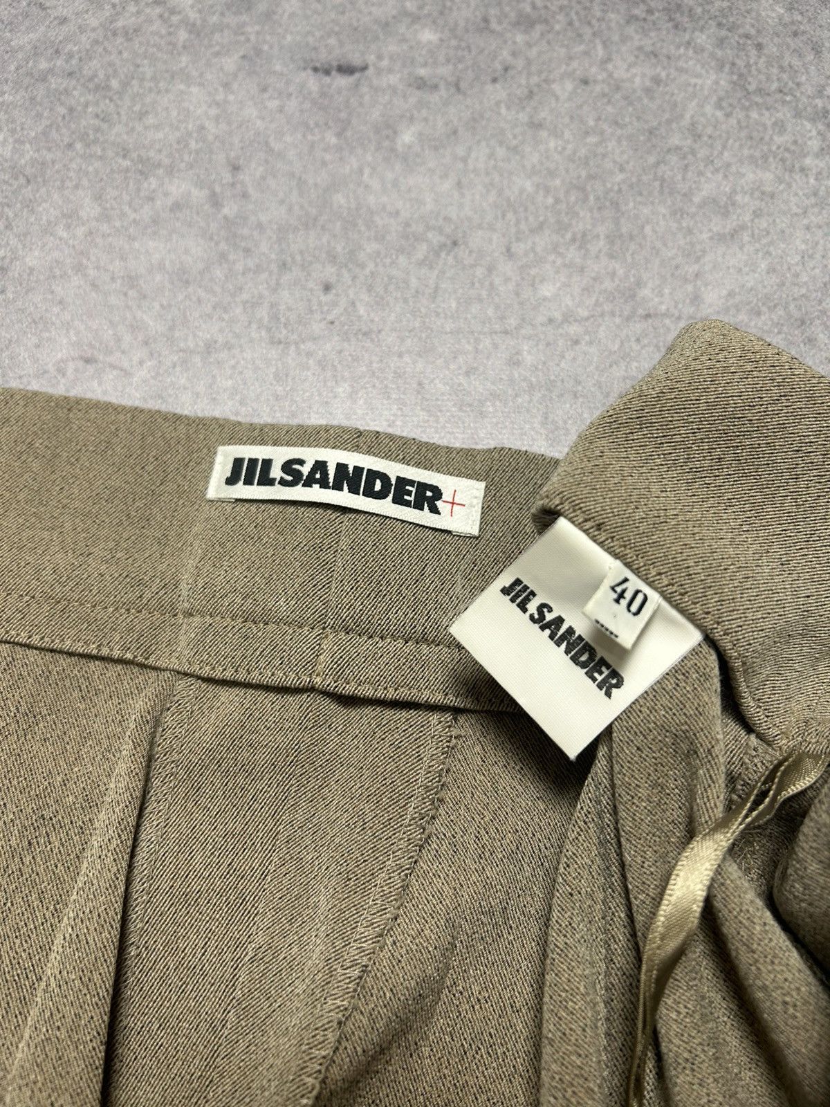 Jil Sander Women’s Jil Sander+ Wool Casual Trousers Pants Size 27" / US 4 / IT 40 - 5 Thumbnail