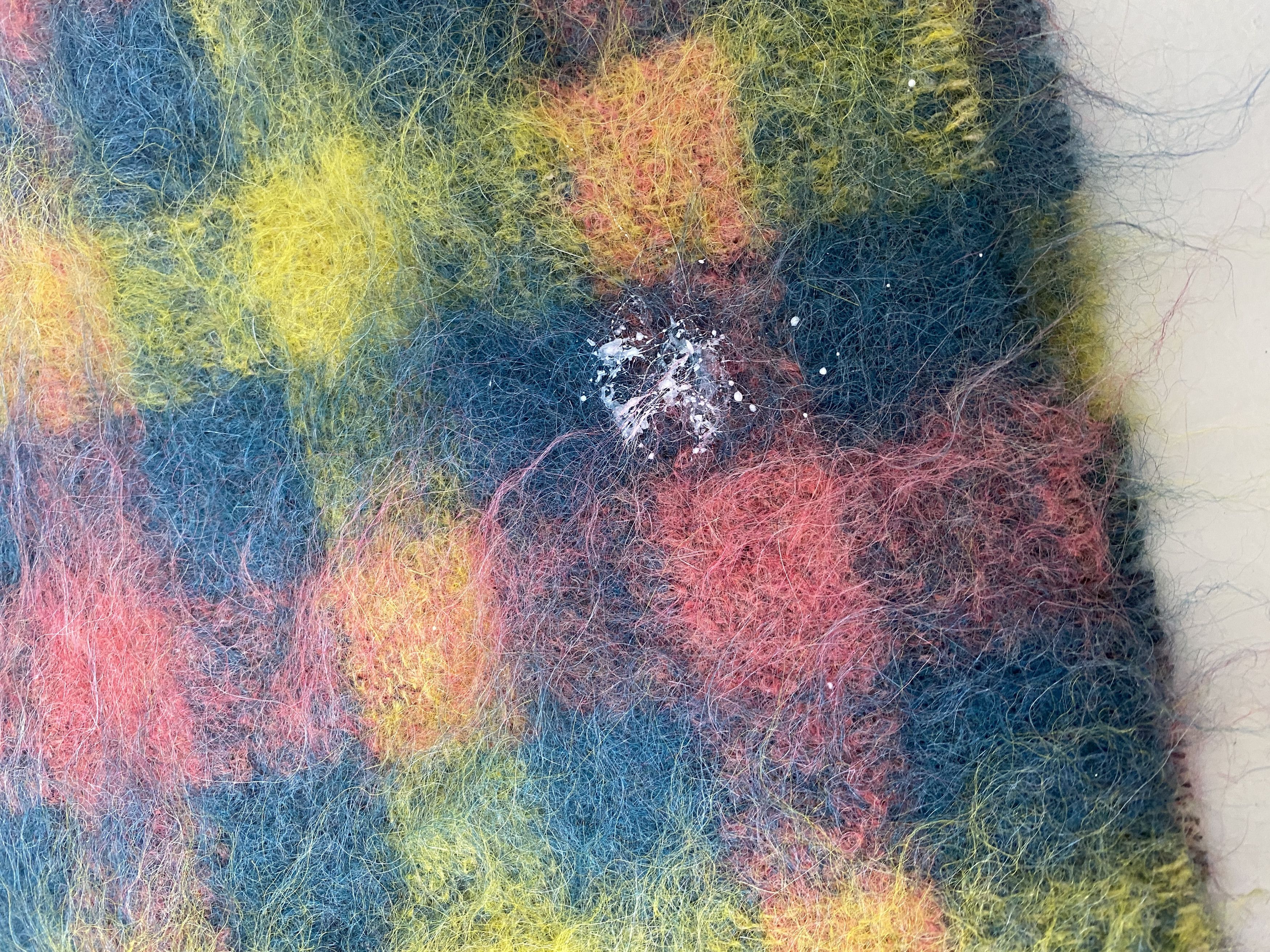 Andersson Bell Andersson Bell wool alpaca Veneto Scarf check mohair Size ONE SIZE - 7 Thumbnail