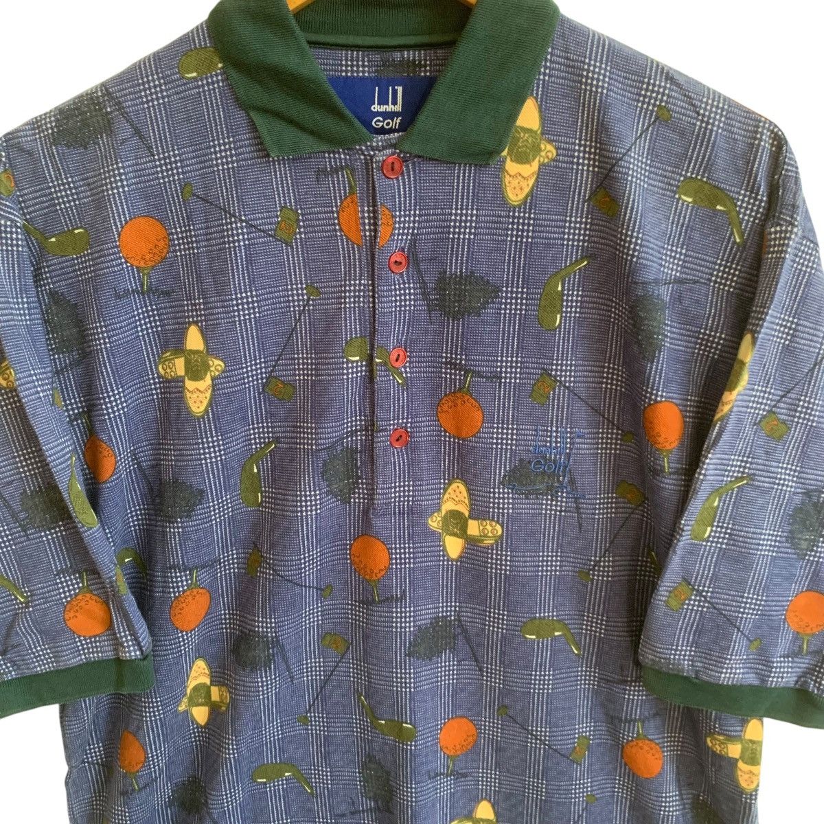 Alfred Dunhill Vintage Dunhill Golf Polos Shirt Rare Small Size US S / EU 44-46 / 1 - 2 Thumbnail