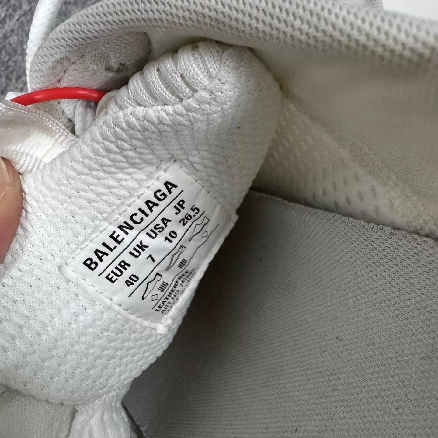 Balenciaga Balenciaga 3XL Mule White Mesh 40 98 New Size US 10 / IT 40 - 7 Thumbnail