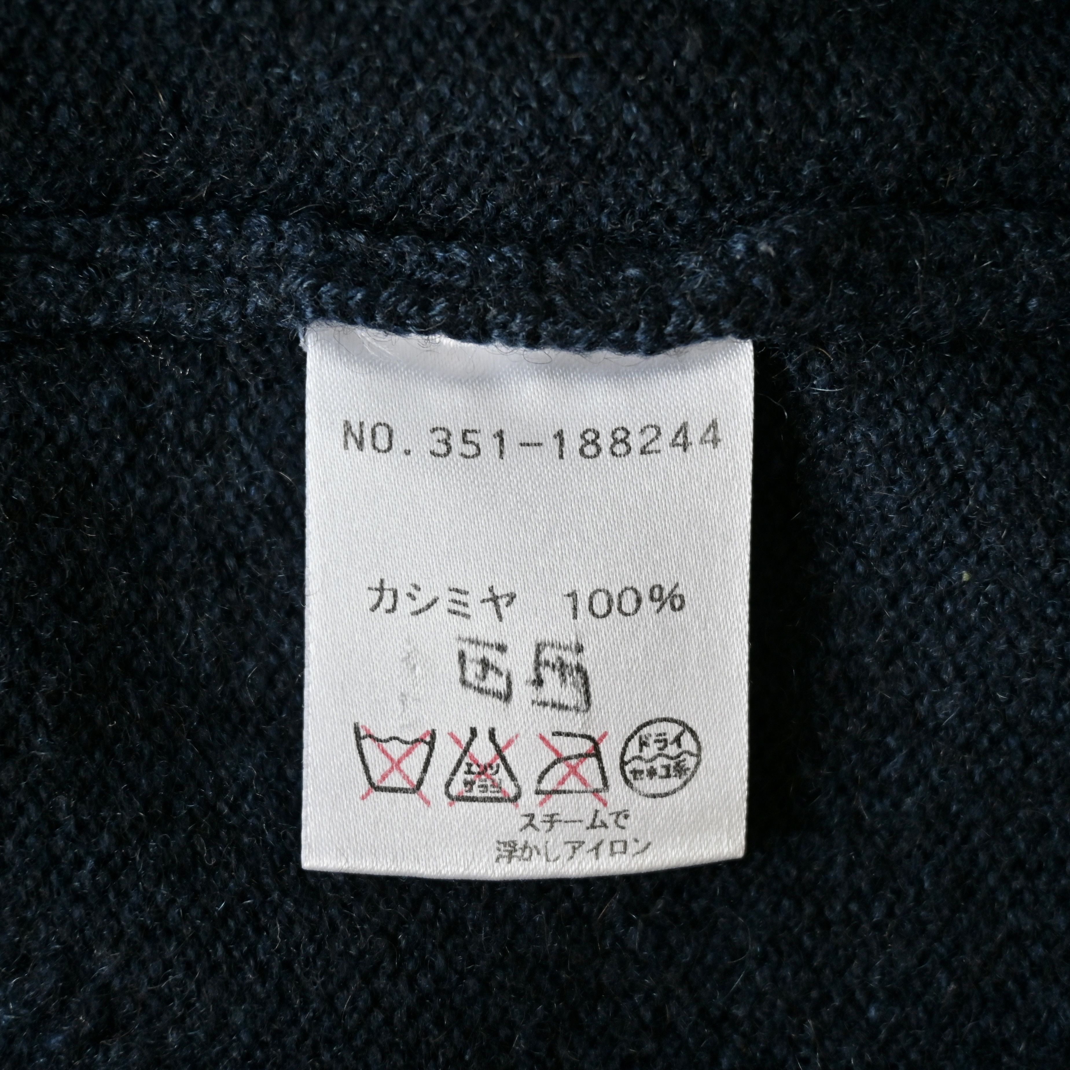 Japanese Brand 2000s Hiro Homma pure cashmere sweater, made in Japan Size US L / EU 52-54 / 3 - 14 Thumbnail