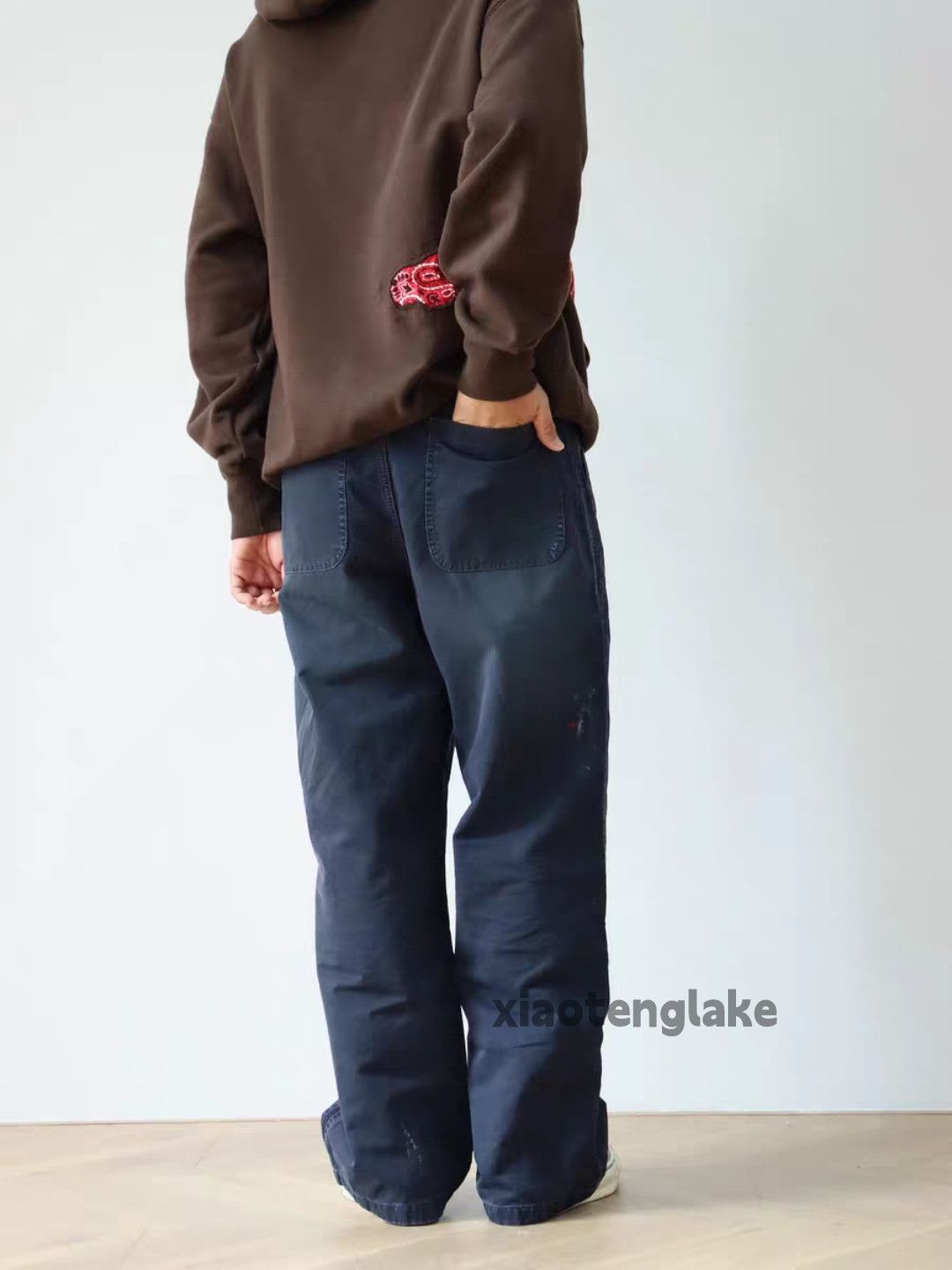 Vintage zx loose baggy skate hiphop carpenter paint pants Size US 28 / EU 44 - 2 Thumbnail
