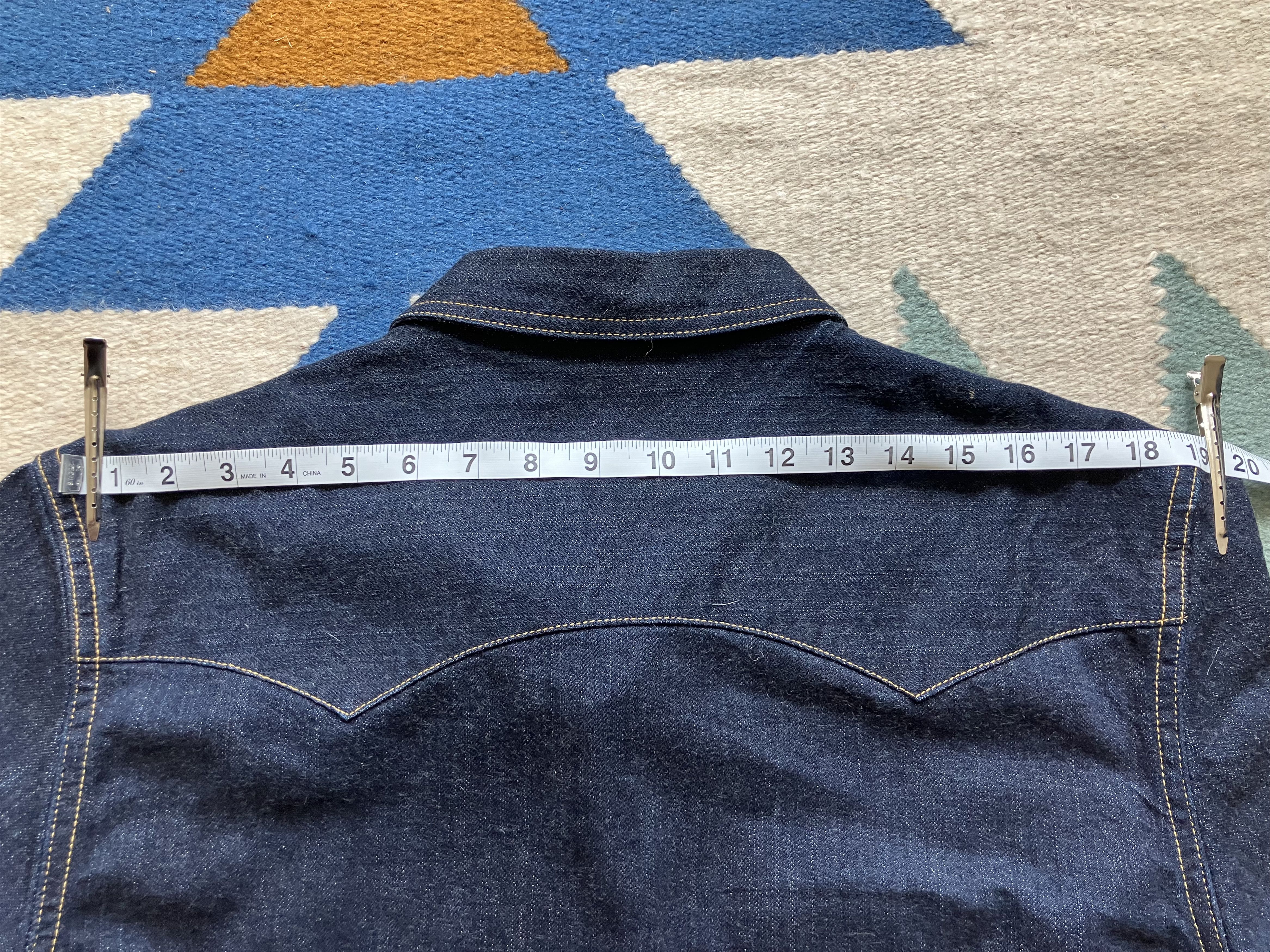The Flat Head Flat Head 7002W Sawtooth Western Shirt Size US S / EU 44-46 / 1 - 16 Thumbnail