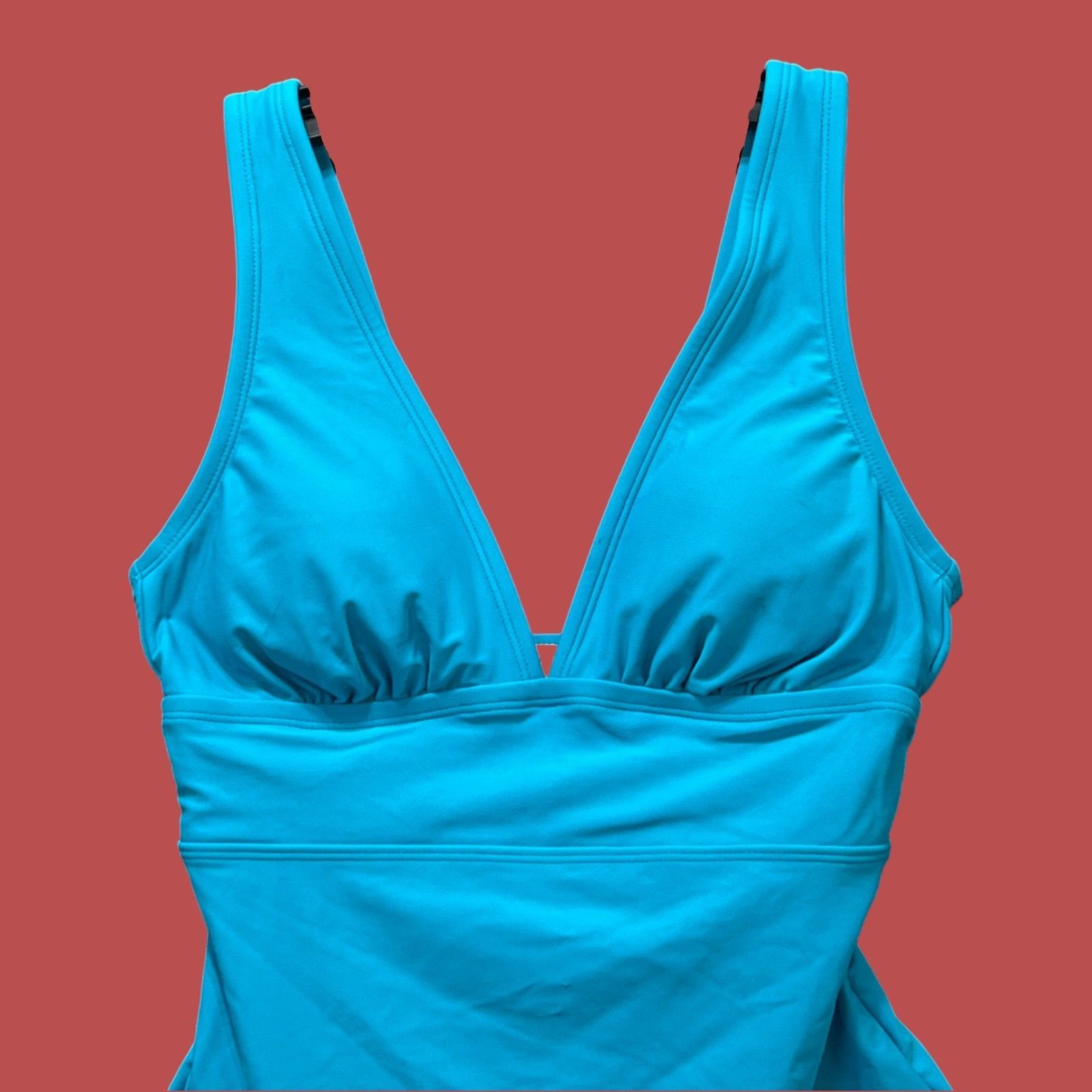 Other Kona Sol-Women's Medium Coverage Wide Shoulder V-Neck One Pi Size ONE SIZE - 14 Thumbnail