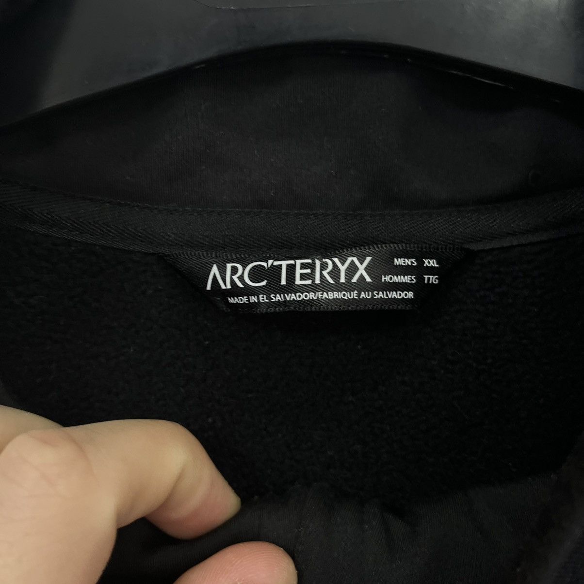 Arc'teryx Arcteryx Fleece Jacket Full Zip Black Size US XXL / EU 58 / 5 - 11 Thumbnail