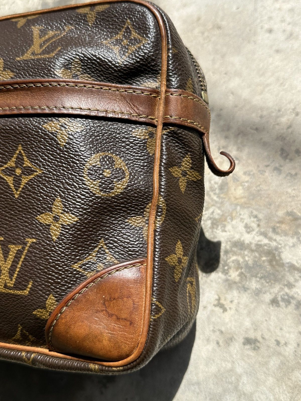 Louis Vuitton Vintage 1980 Louis Vuitton Compiegne 28 Clutch Bag (SL0946) Size ONE SIZE - 6 Thumbnail