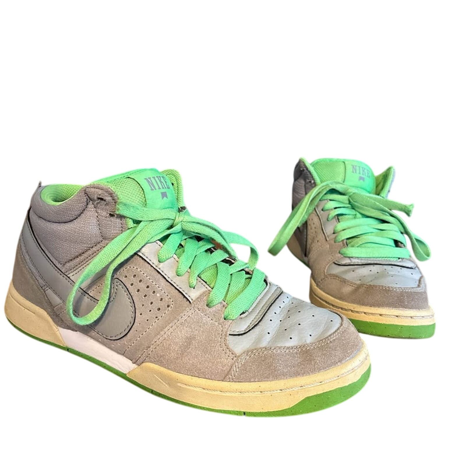 Nike Nike Renzo 2 Mid Gray and neon green Size 7.5 Size US 7.5 / EU 40-41 - 1 Thumbnail
