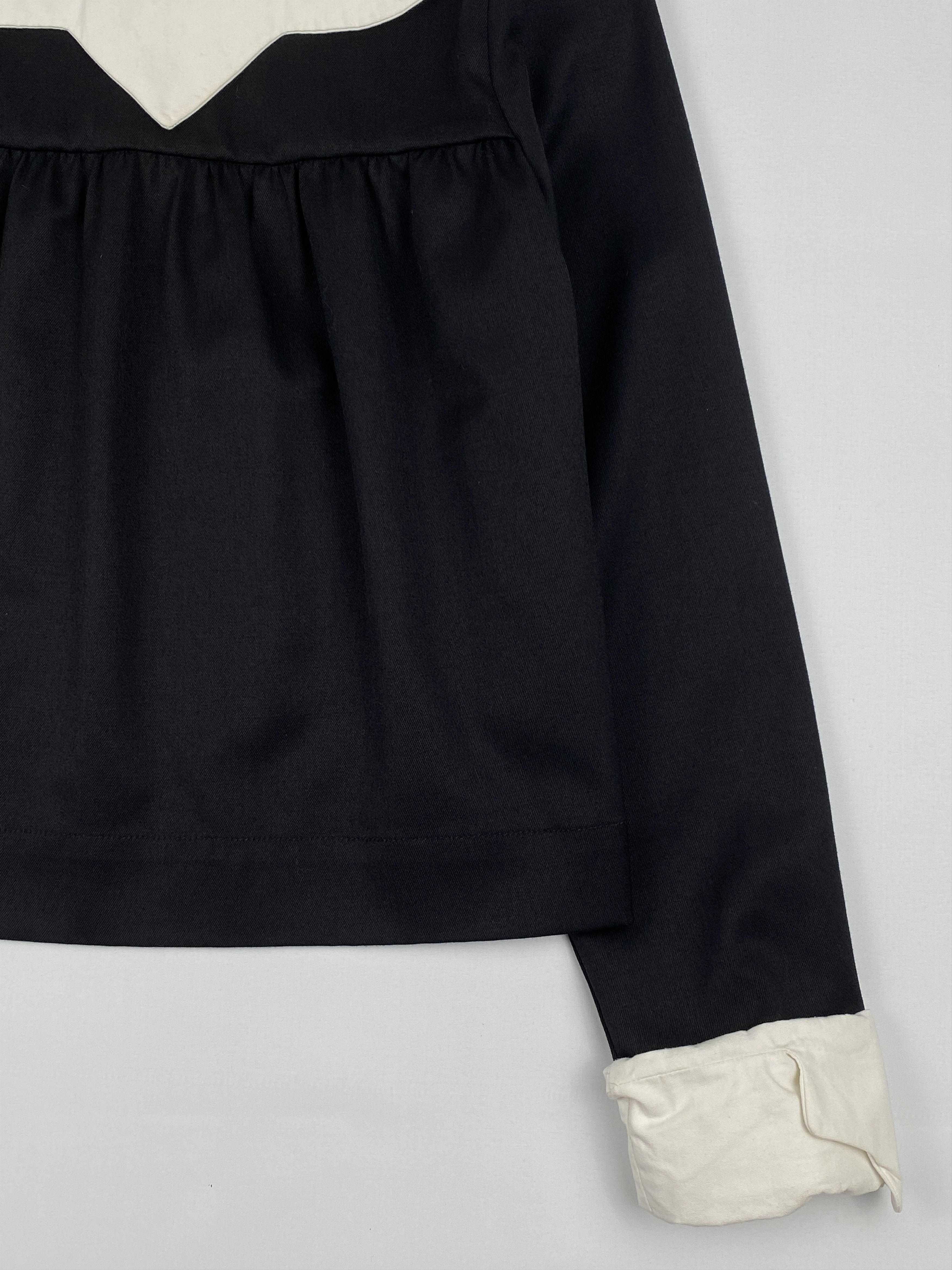 Maison Margiela MM6 Bib-Style Collar and White Cuffs Size XS / US 0-2 / IT 36-38 - 7 Thumbnail