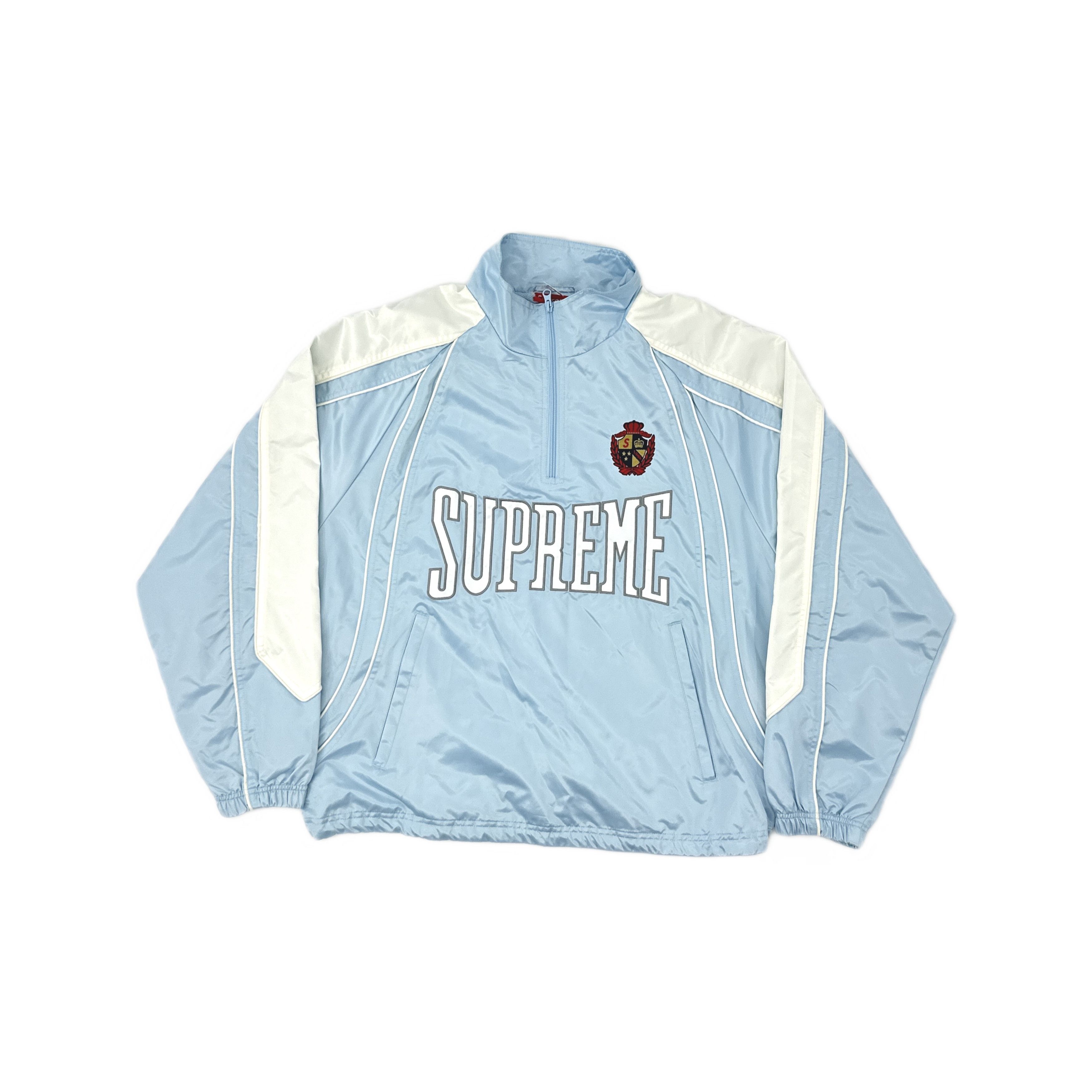 Supreme Supreme Satin Piping Pullover in Light Blue Size S | Grailed