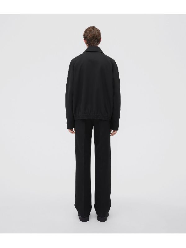Bottega Veneta o1loc1c0424 710160 Wool Twill Jacket in Black Size US XS / EU 42 / 0 - 4 Thumbnail